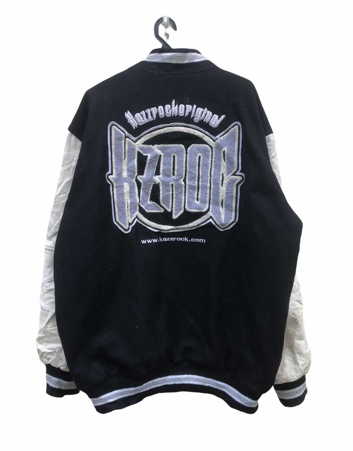 Japanese Brand × Vintage Vintage KAZZROCK ORIGINAL Varsity Jacket 90’s Streetfashion Size US XL / EU 56 / 4 - 3 Thumbnail