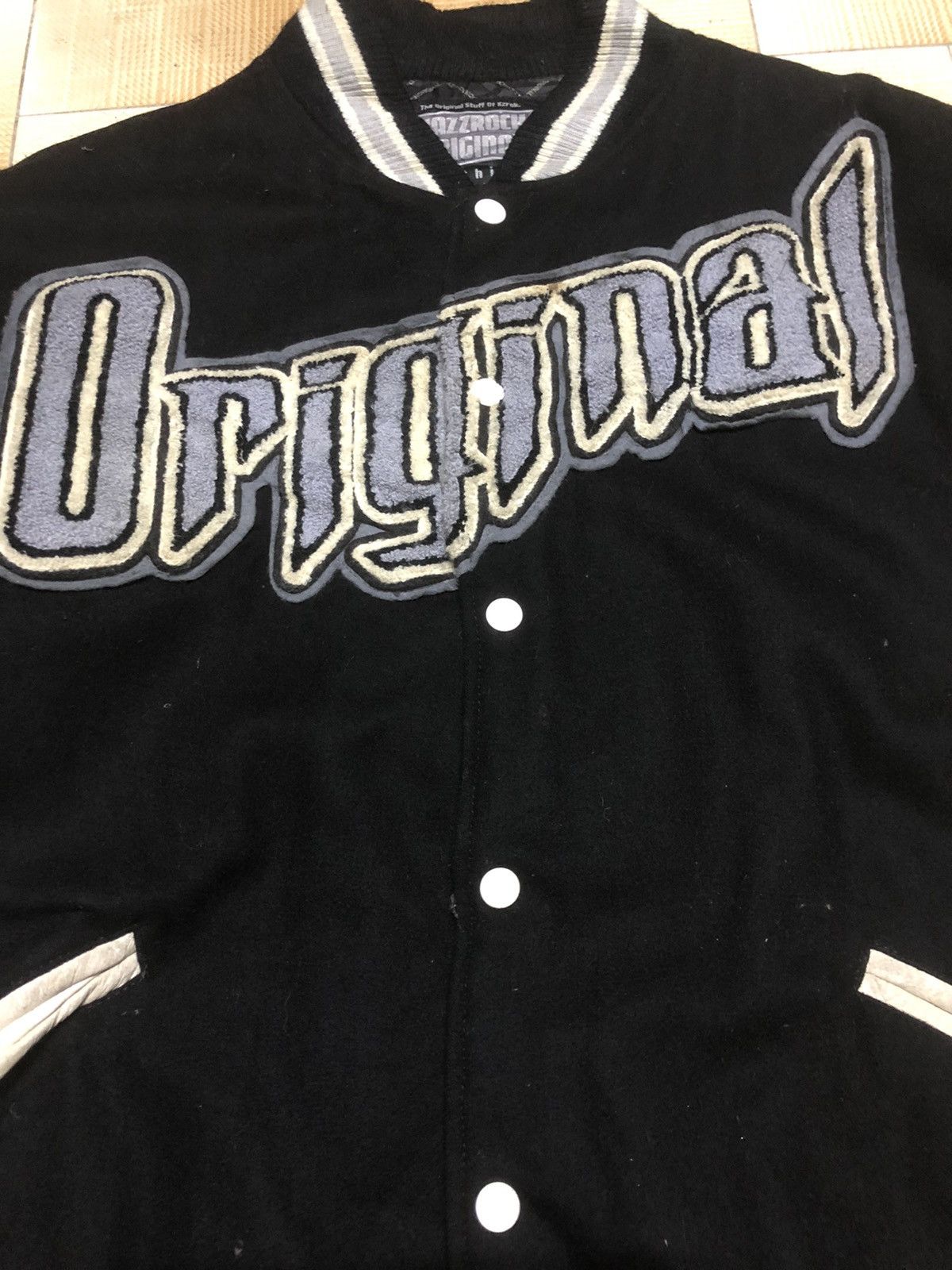 Japanese Brand × Vintage Vintage KAZZROCK ORIGINAL Varsity Jacket 90’s Streetfashion Size US XL / EU 56 / 4 - 7 Thumbnail