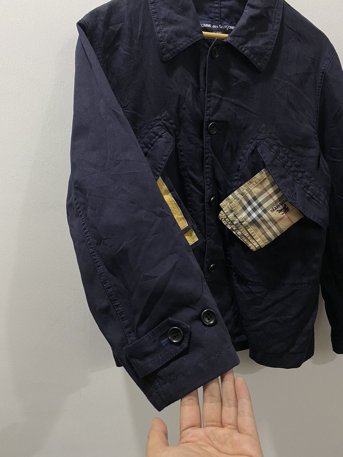 Comme des Garcons AW05 CDG Heavy Cotton Double Pocket Trucker Jacket Size US M / EU 48-50 / 2 - 7 Thumbnail