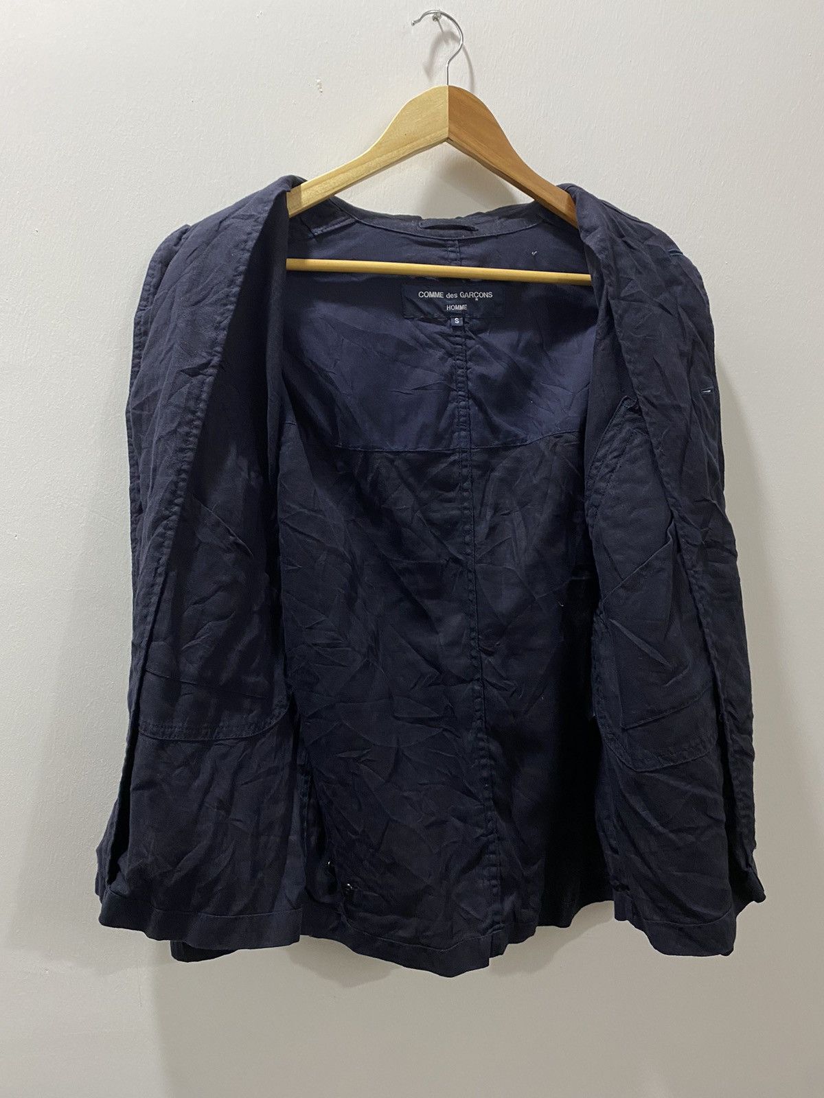 Comme des Garcons AW05 CDG Heavy Cotton Double Pocket Trucker Jacket Size US M / EU 48-50 / 2 - 8 Thumbnail