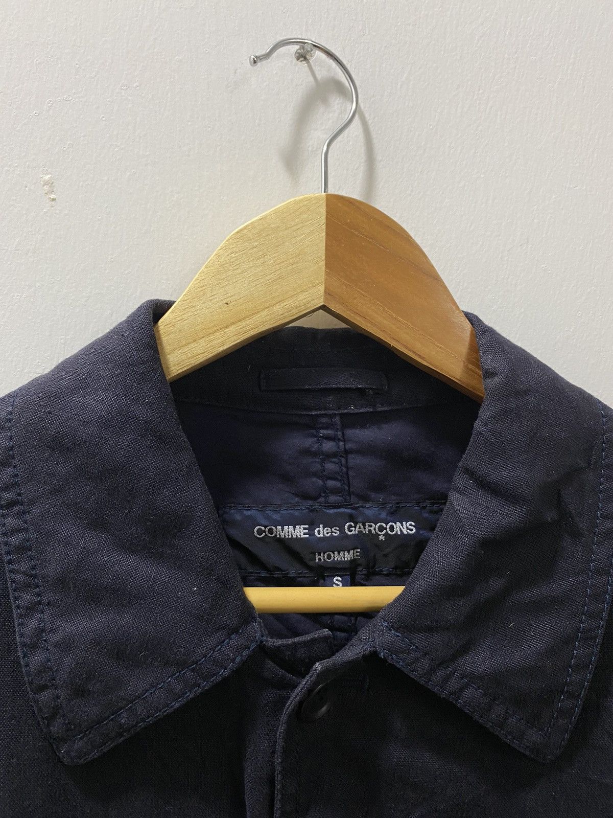 Comme des Garcons AW05 CDG Heavy Cotton Double Pocket Trucker Jacket Size US M / EU 48-50 / 2 - 3 Thumbnail
