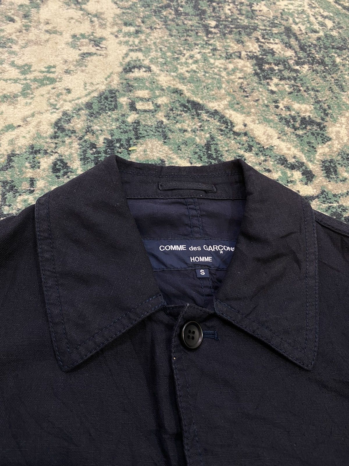 Comme des Garcons AW05 CDG Heavy Cotton Double Pocket Trucker Jacket Size US M / EU 48-50 / 2 - 2 Thumbnail