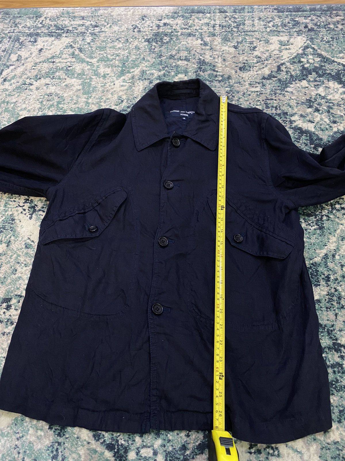 Comme des Garcons AW05 CDG Heavy Cotton Double Pocket Trucker Jacket Size US M / EU 48-50 / 2 - 17 Thumbnail