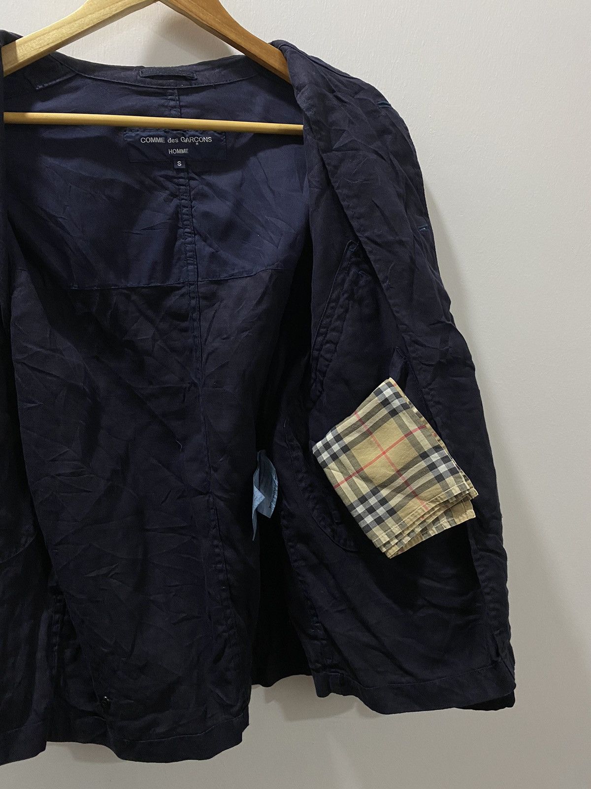 Comme des Garcons AW05 CDG Heavy Cotton Double Pocket Trucker Jacket Size US M / EU 48-50 / 2 - 12 Thumbnail