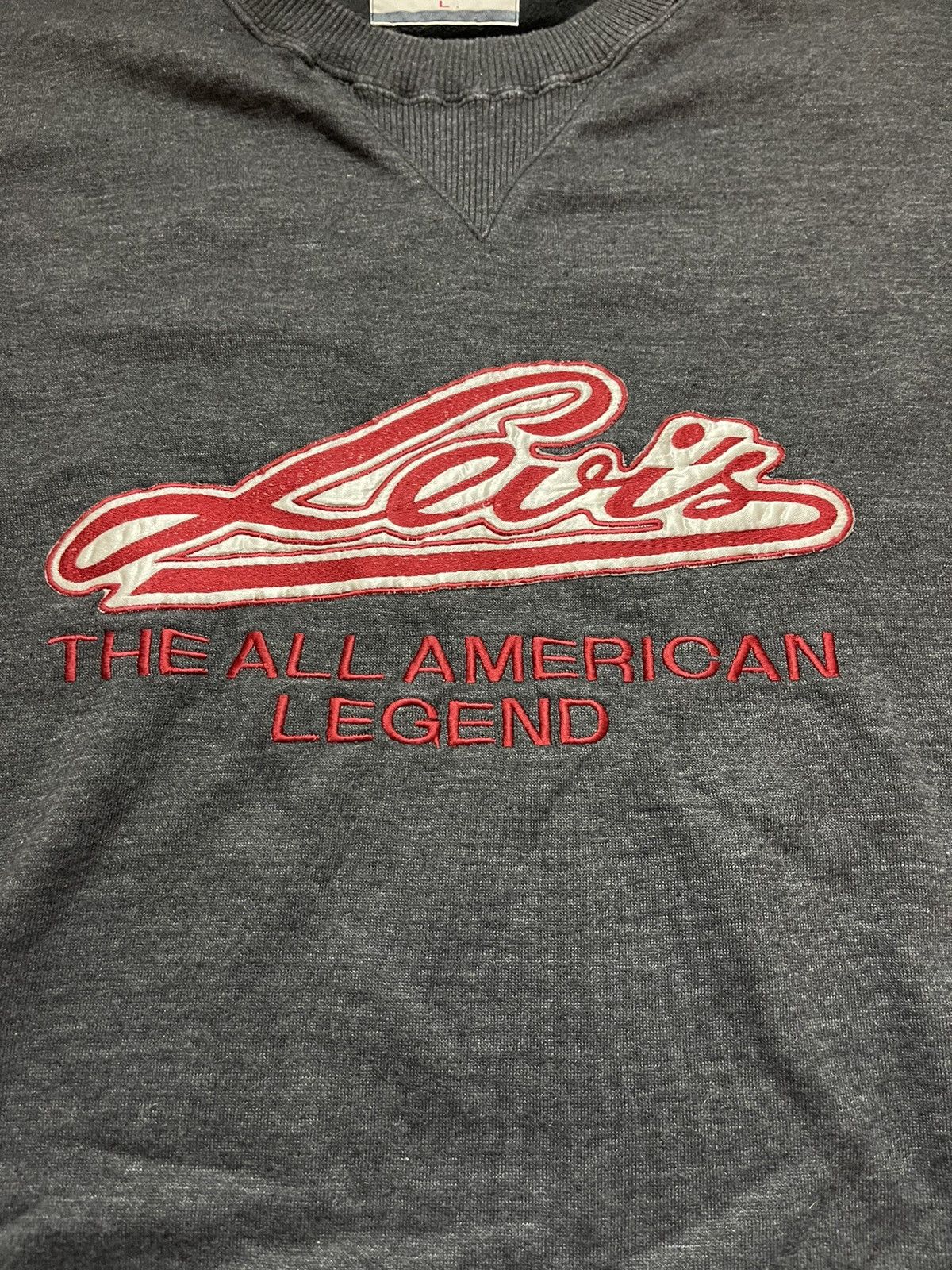 Levi's × Levi's Vintage Clothing × Vintage Levi’s 1990s vintage big logo sweatshirt Size US L / EU 52-54 / 3 - 2 Thumbnail
