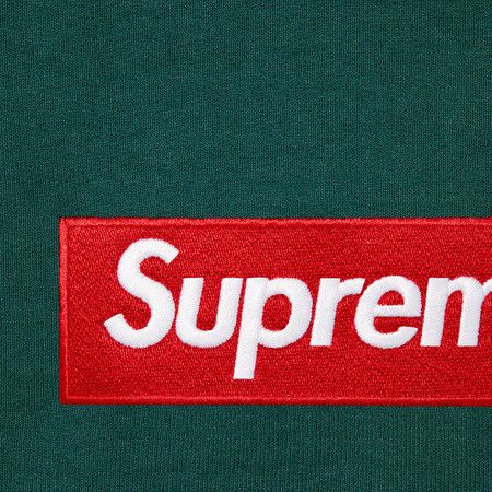 Supreme Supreme Box Logo Crewneck (FW22) - Dark Pine Green | Grailed