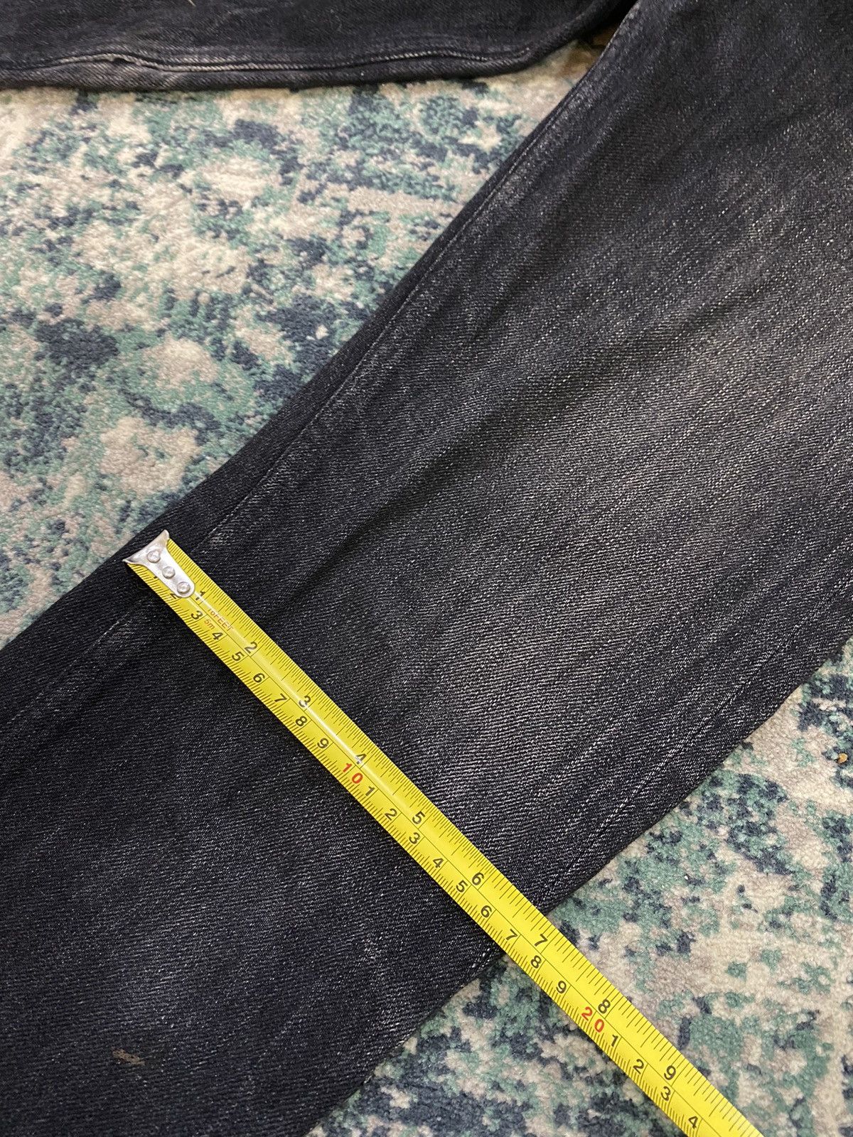 Lemaire Lemaire Black Leather Lining Pocket Jeans Size US 29 - 18 Thumbnail