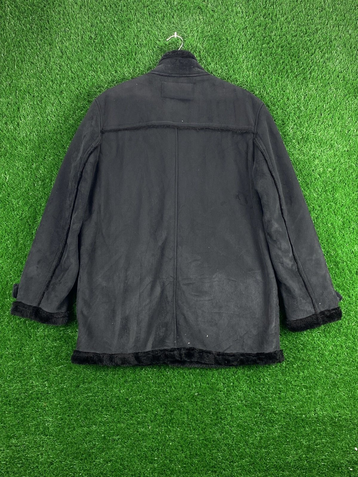 Kansai Yamamoto × Vintage mVintage Kansai Jeans Velvet Faux Fur Jacket Size US L / EU 52-54 / 3 - 2 Thumbnail