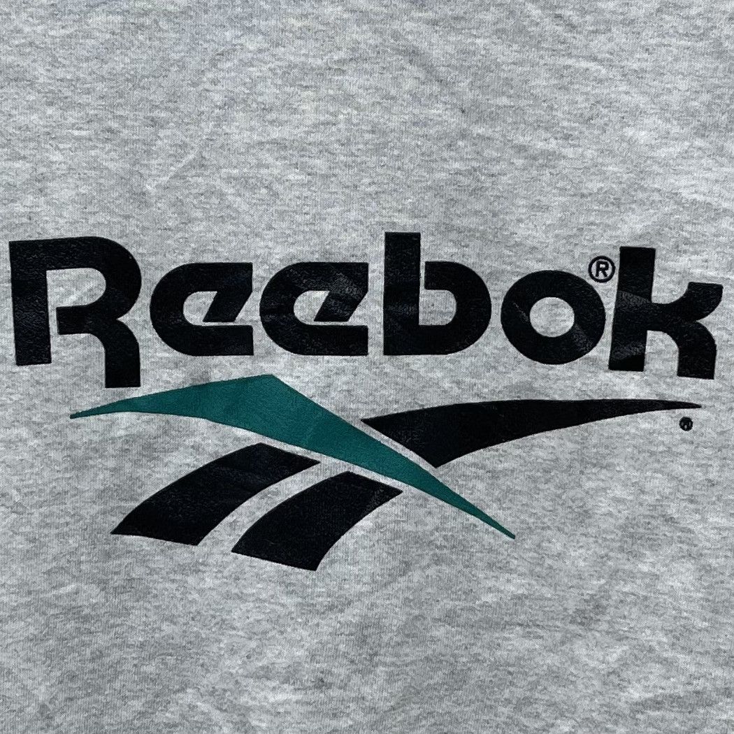 Reebok × Vintage Vintage 90s Reebok Sweatshirt Big Logo Nice Size US M / EU 48-50 / 2 - 2 Thumbnail