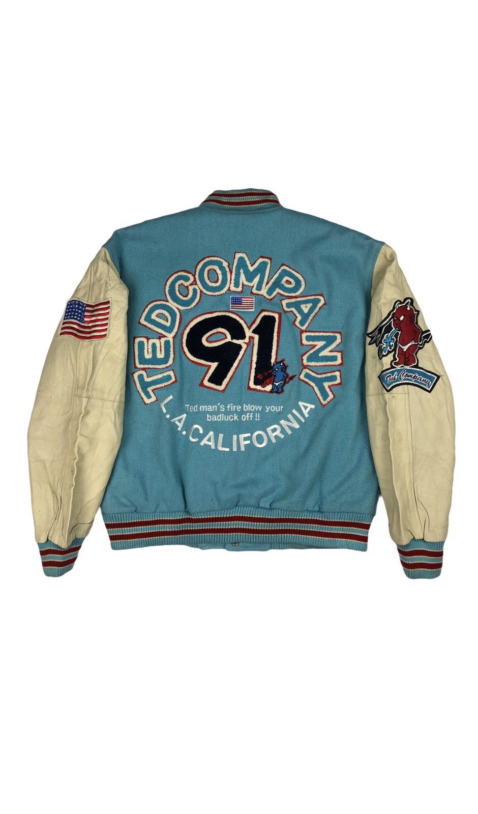 Ted Company スタジャン 42 STARTER NFL 49ers Champion Jacket LS300426 SNF - Shiekh