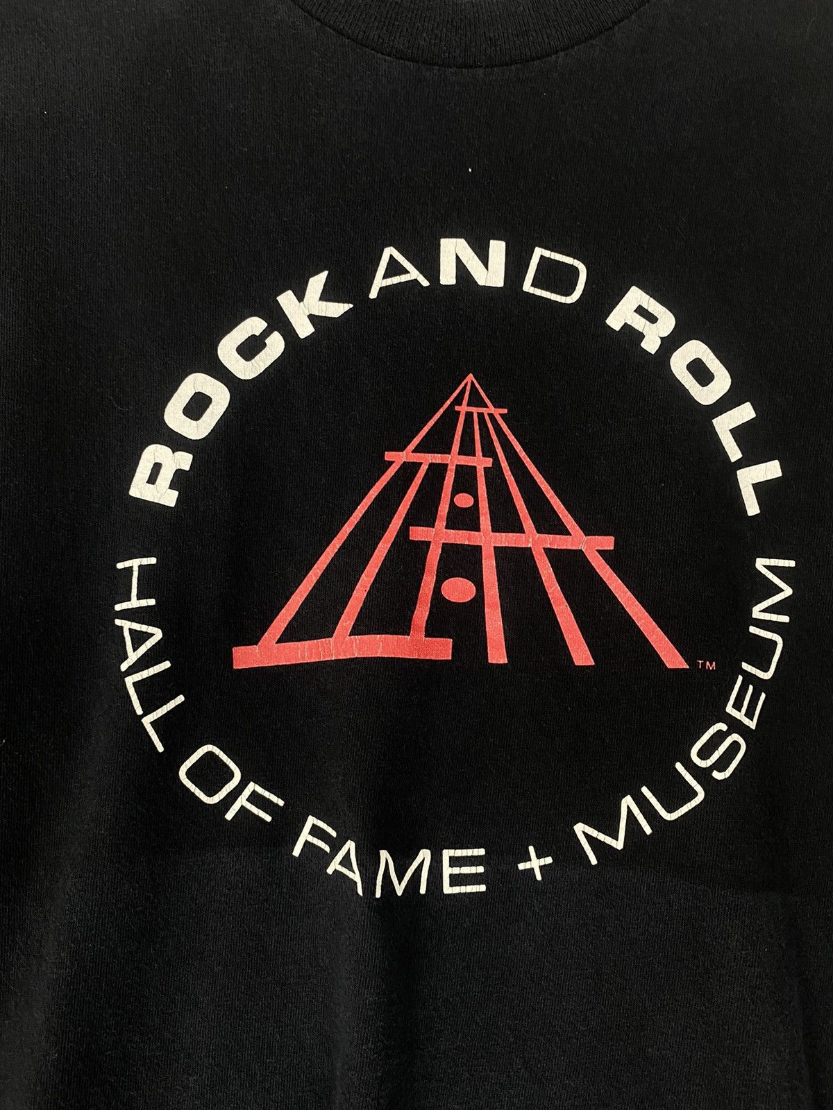 Vintage Vintage rare Rock and roll hall of fame museum Size US XL / EU 56 / 4 - 3 Thumbnail