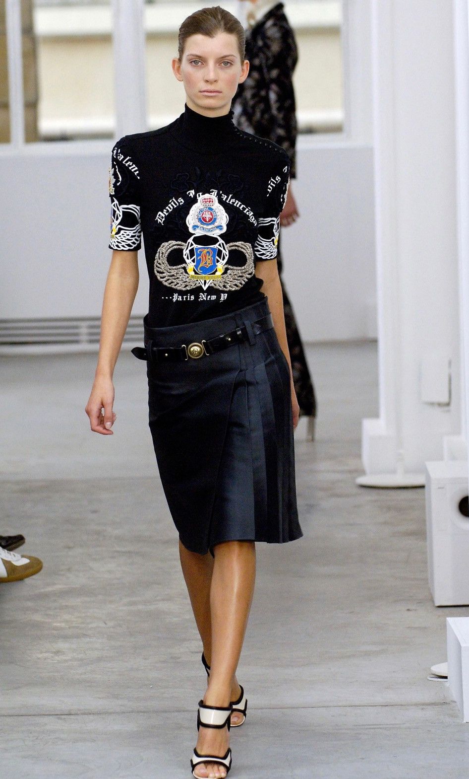 00s バレンシアガ Devils in Balenciaga Tシャツ　黒 Balenciaga BALENCIAGA S/S 2006 'Devils in Balenciaga' T