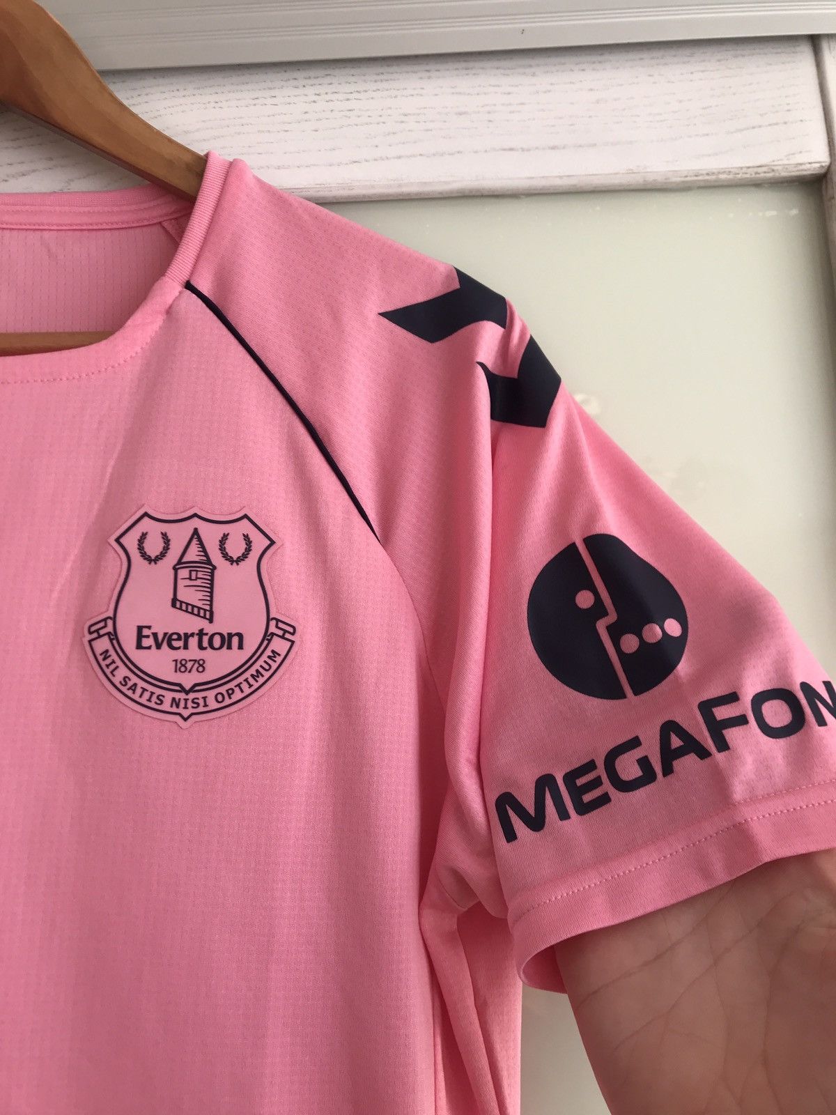 Hummel Everton 2021-2022 Soccer Training Jersey Football Shirt Kit Size US M / EU 48-50 / 2 - 4 Thumbnail