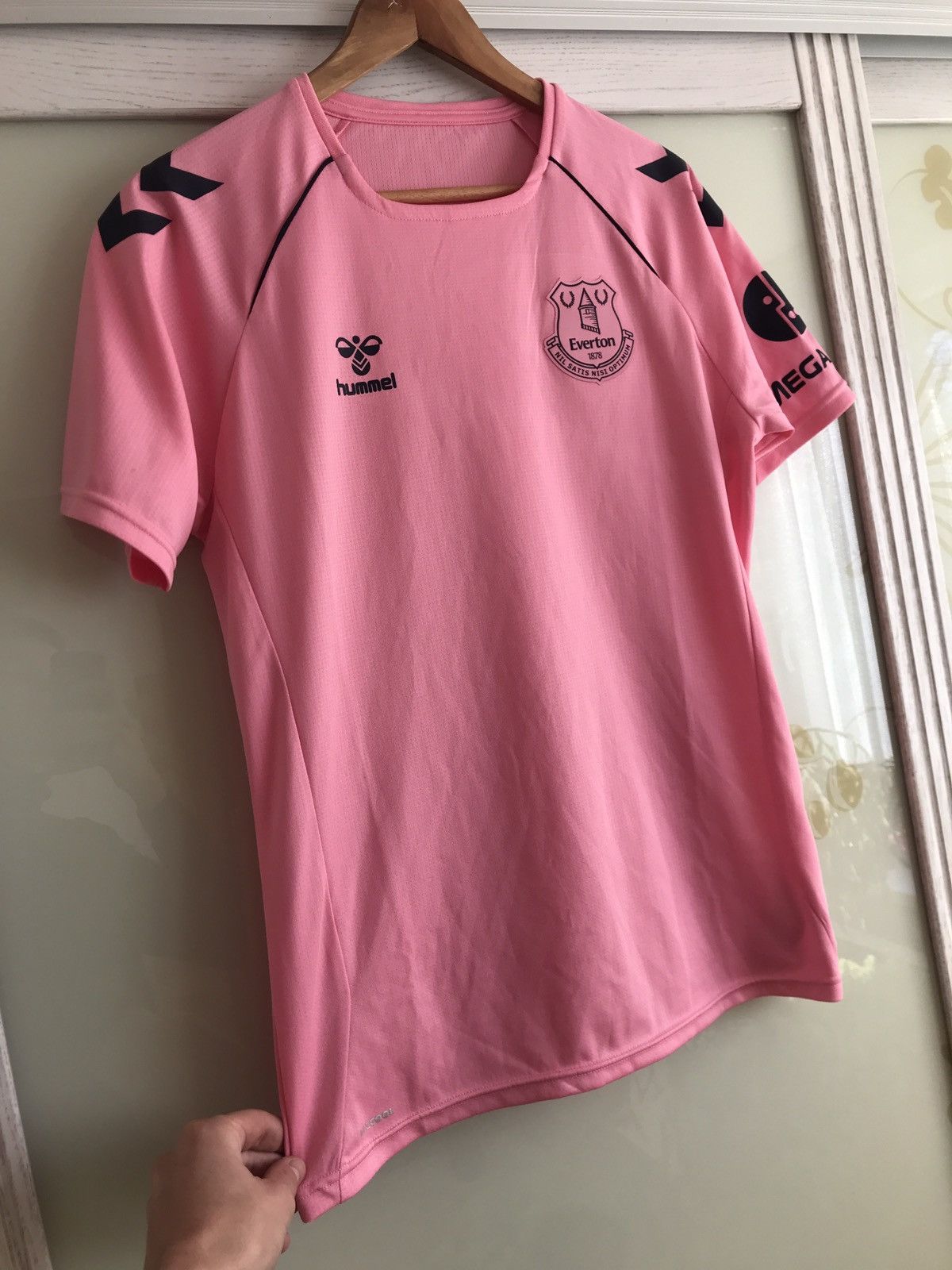 Hummel Everton 2021-2022 Soccer Training Jersey Football Shirt Kit Size US M / EU 48-50 / 2 - 3 Thumbnail