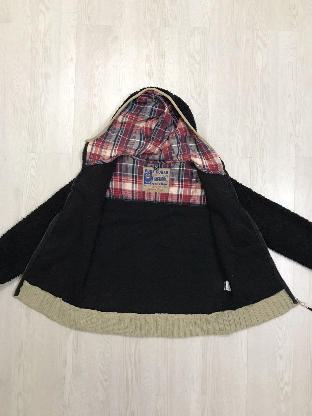 Japanese Brand × Vintage Vintage Japanese Navajo Deep Pile Sherpa Jacket Size M / US 6-8 / IT 42-44 - 11 Thumbnail