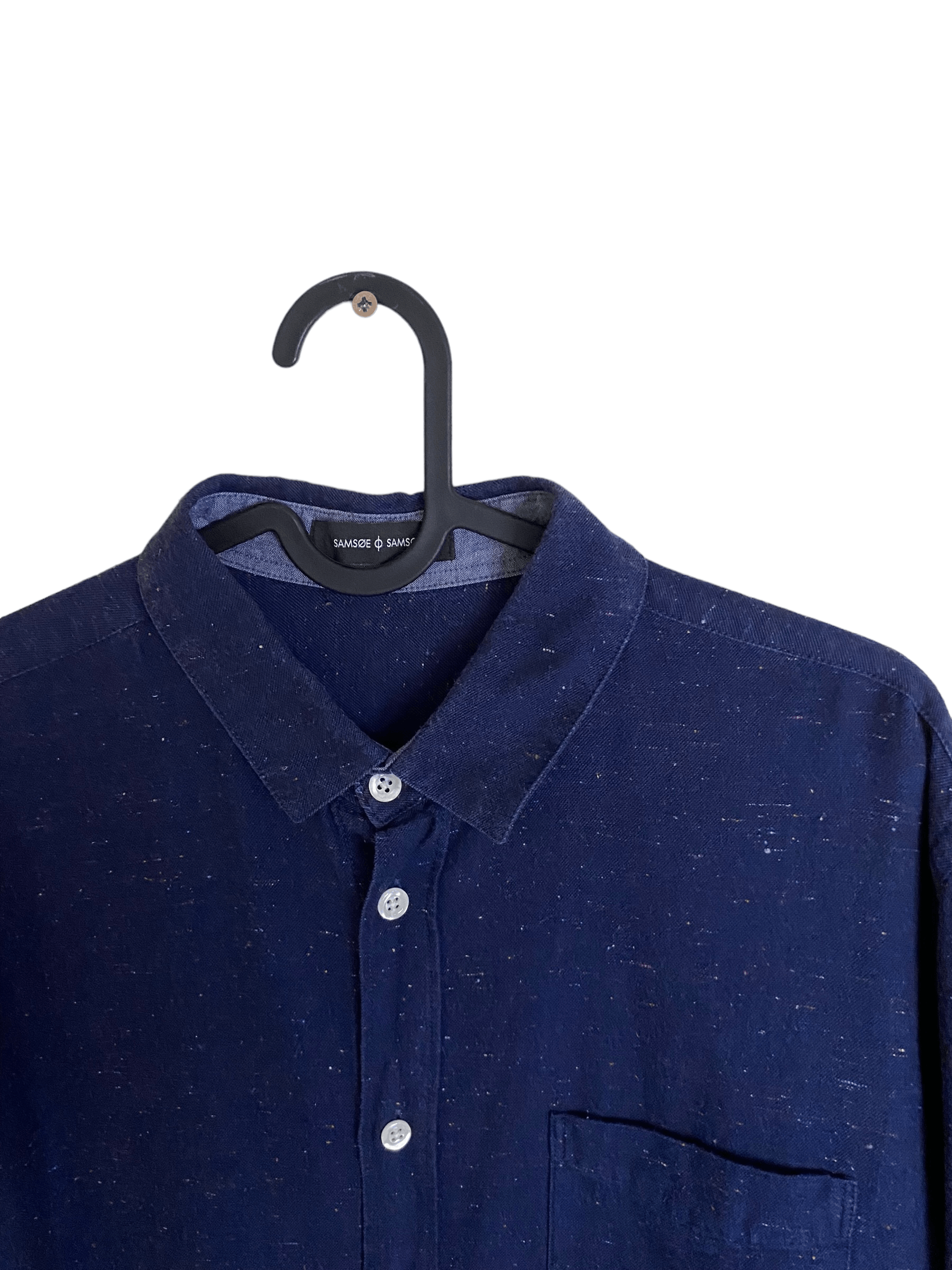 Samsoe Samsoe Paint splattered button up shirt, size L Size US L / EU 52-54 / 3 - 2 Thumbnail