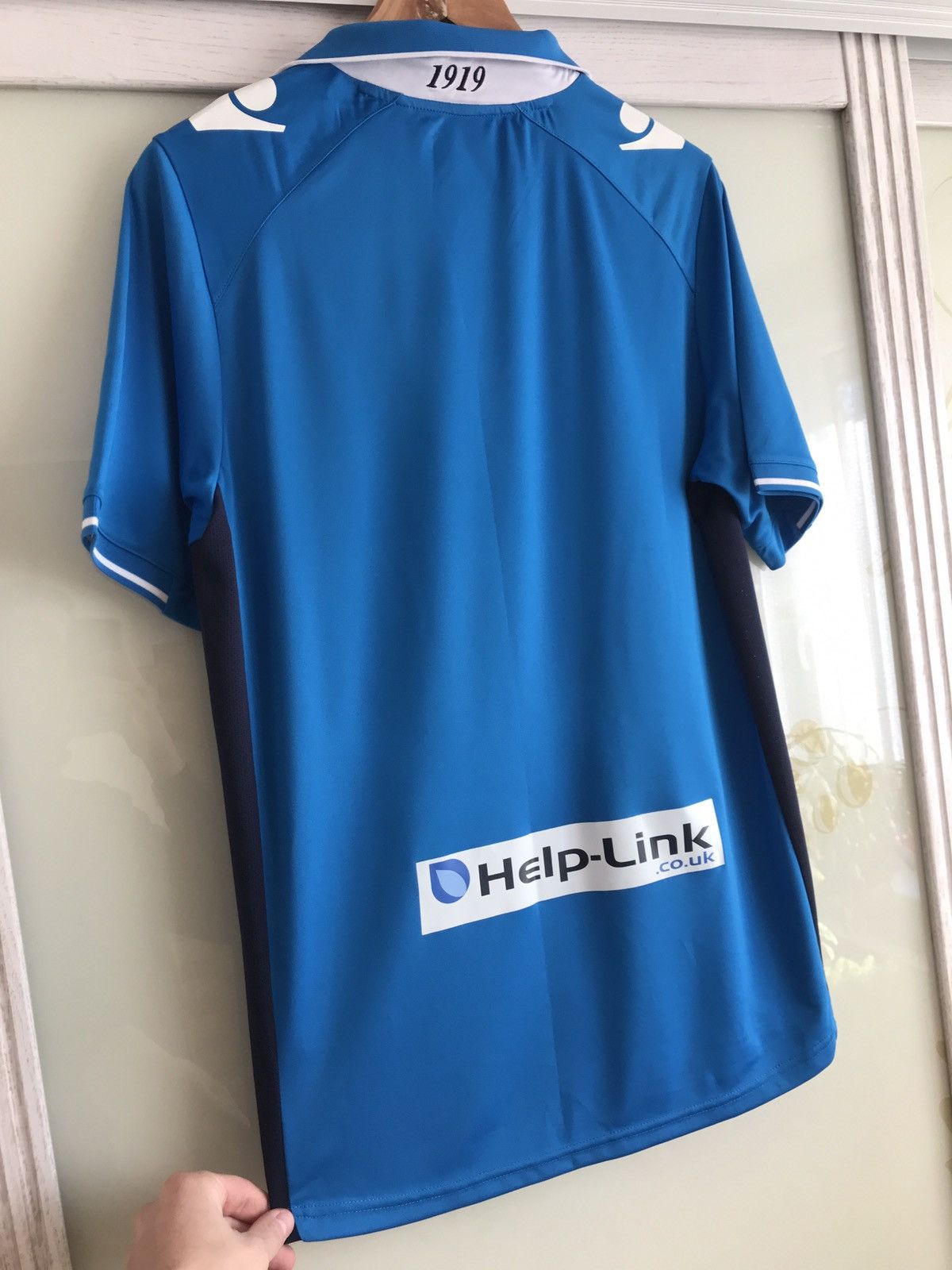Macron Leeds United 2012-2014 Away Soccer Jersey Football Shirt Size US L / EU 52-54 / 3 - 2 Thumbnail