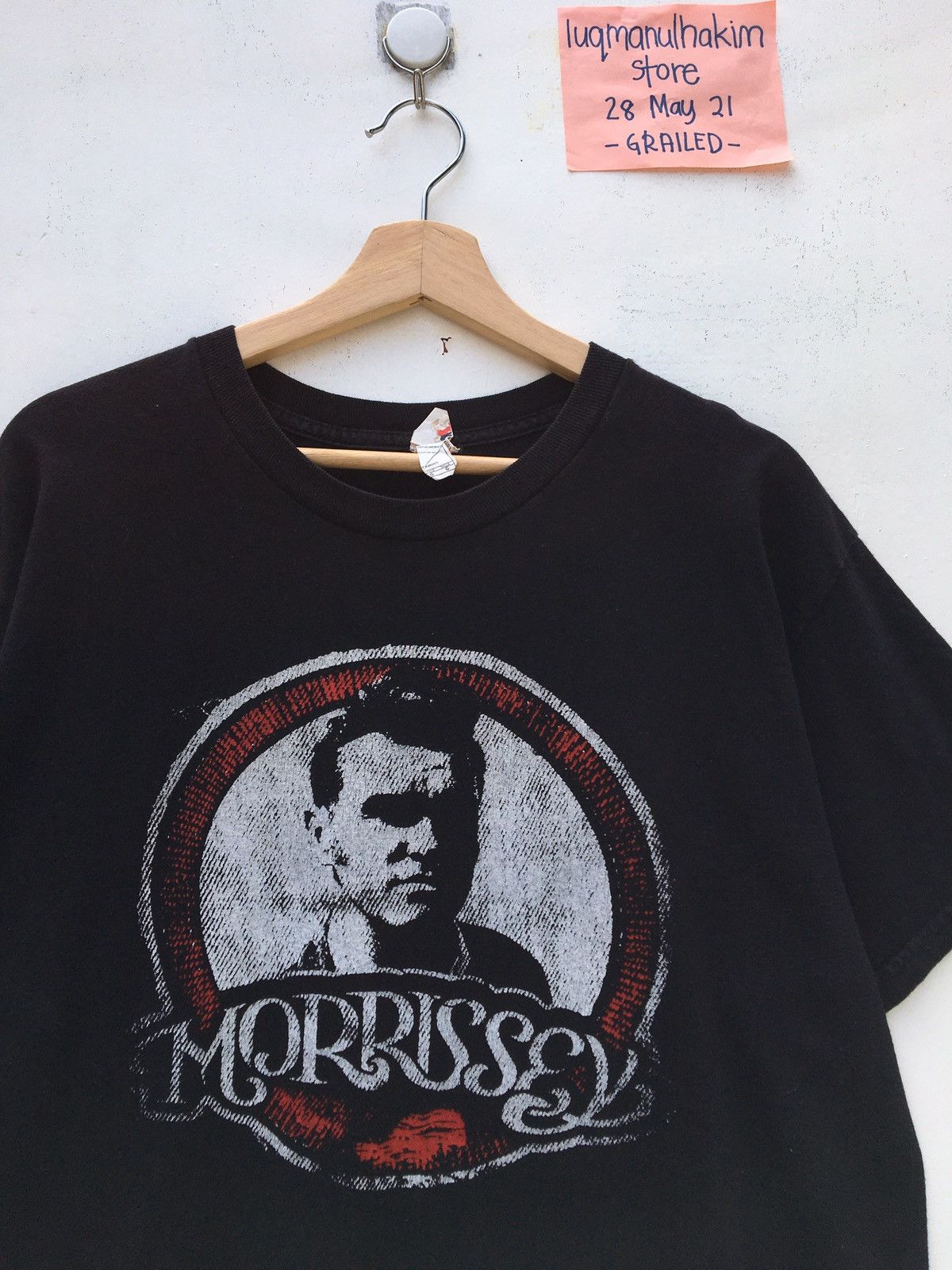 Band Tees Vintage Morissey Tour Tshirt Promo Album Size US M / EU 48-50 / 2 - 1 Thumbnail