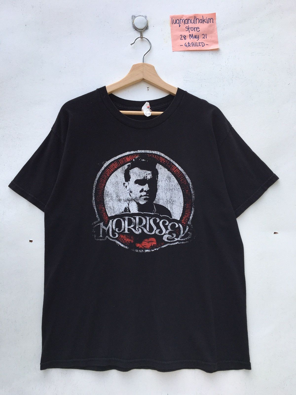 Band Tees Vintage Morissey Tour Tshirt Promo Album Size US M / EU 48-50 / 2 - 2 Thumbnail