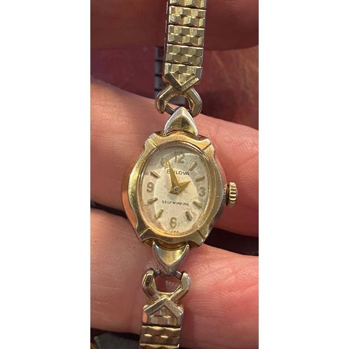 Bulova Women's 10k Rolled Gold Plate Bulova M4 Self Winding Watch | Grailed