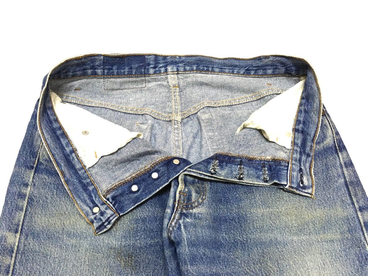 Levi's × Vintage Rare Design Vintage Levis Lot 501 Distressed Jeans 1990s Size US 33 - 6 Thumbnail
