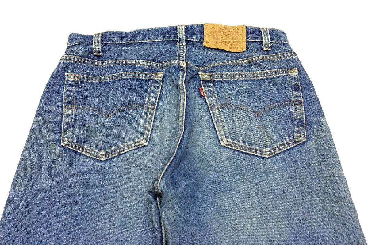 Levi's × Vintage Rare Design Vintage Levis Lot 501 Distressed Jeans 1990s Size US 33 - 5 Thumbnail