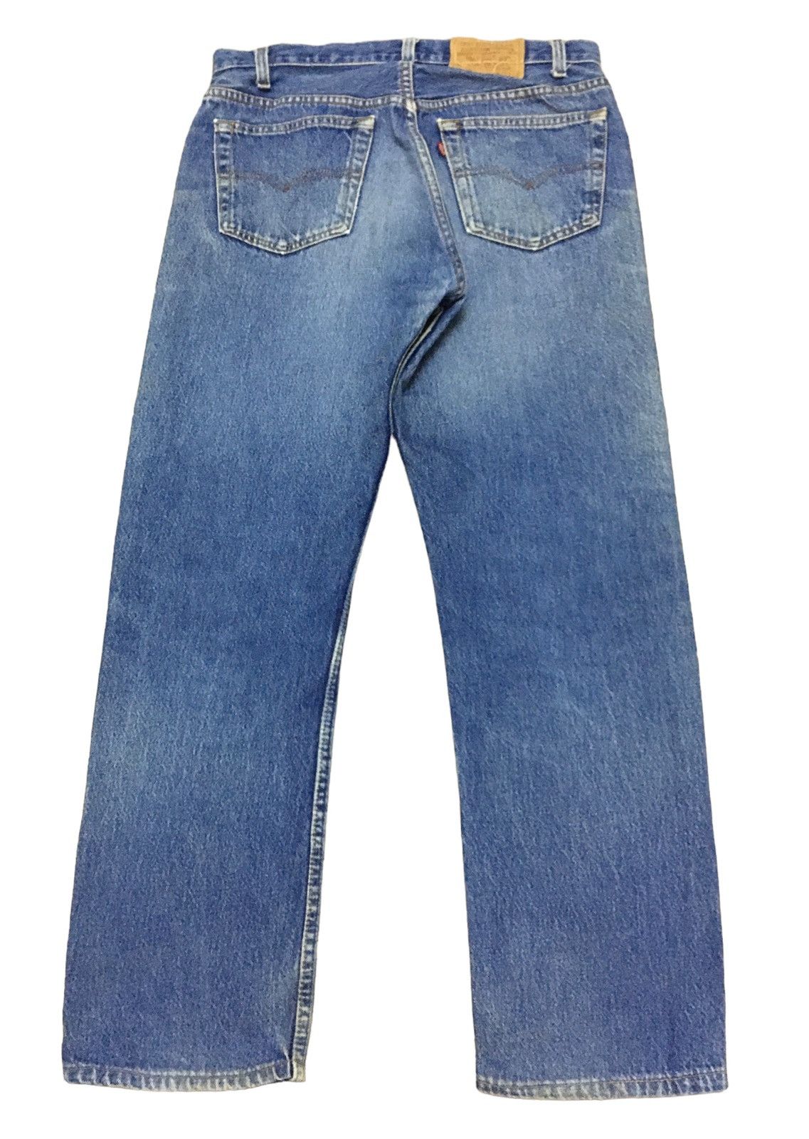 Levi's × Vintage Rare Design Vintage Levis Lot 501 Distressed Jeans 1990s Size US 33 - 2 Thumbnail