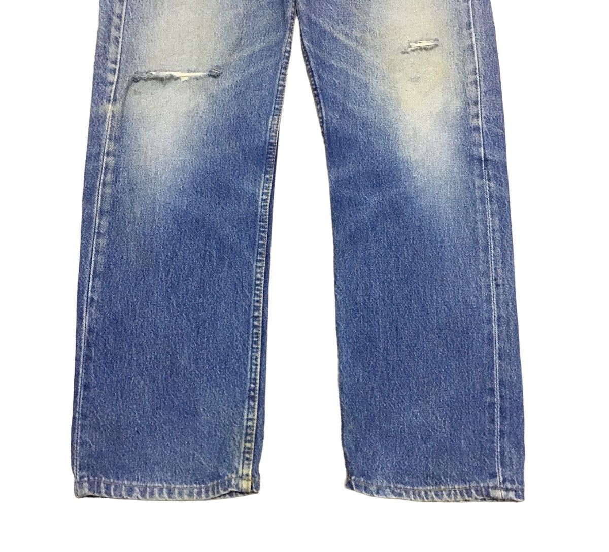 Levi's × Vintage Rare Design Vintage Levis Lot 501 Distressed Jeans 1990s Size US 33 - 3 Thumbnail