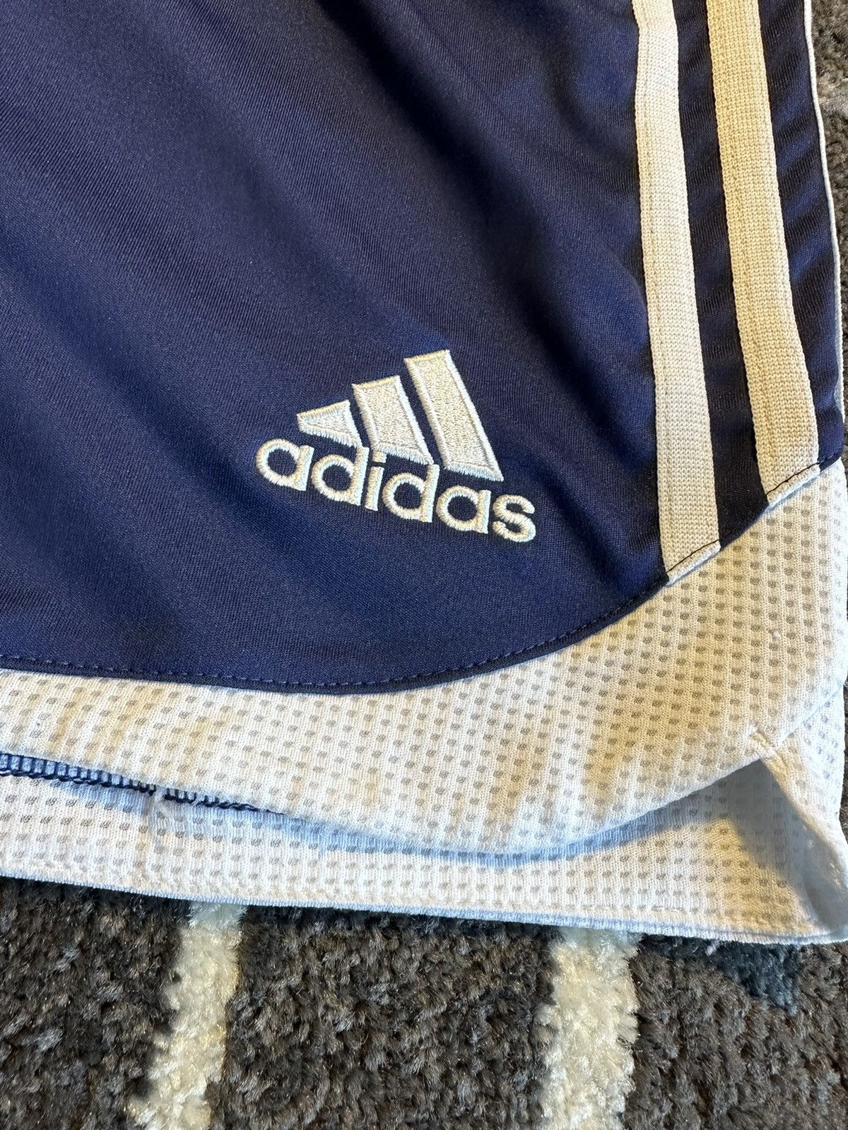 Adidas Vintage Adidas Logo three stripes climate blue sport shorts Size US 28 / EU 44 - 2 Thumbnail
