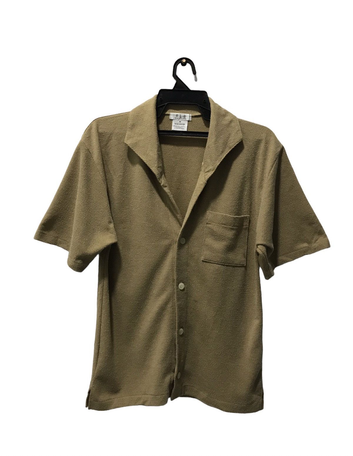image of Refined Latest Brand Shirt Button Up in Brown, Men's (Size Medium)