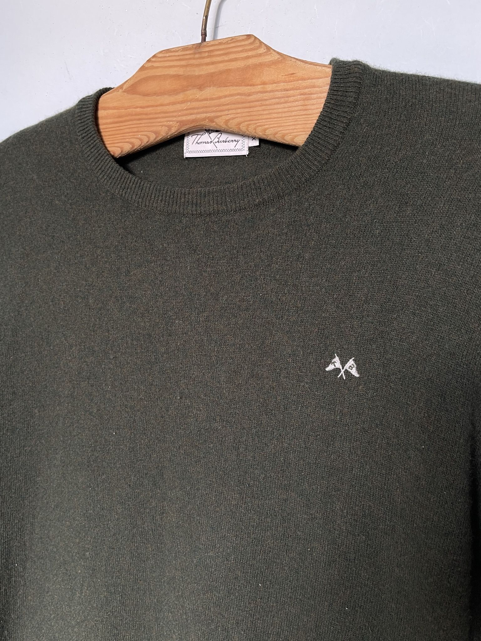 Burberry 🔥wool vneck jumper sweater TB Burberry size xl Size US L / EU 52-54 / 3 - 4 Thumbnail