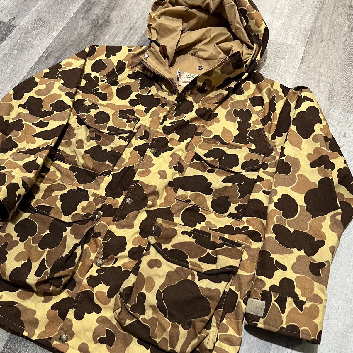 Veste Cabela's Goretex Homme XL - Vintage Pêche à La Mouche Capuche