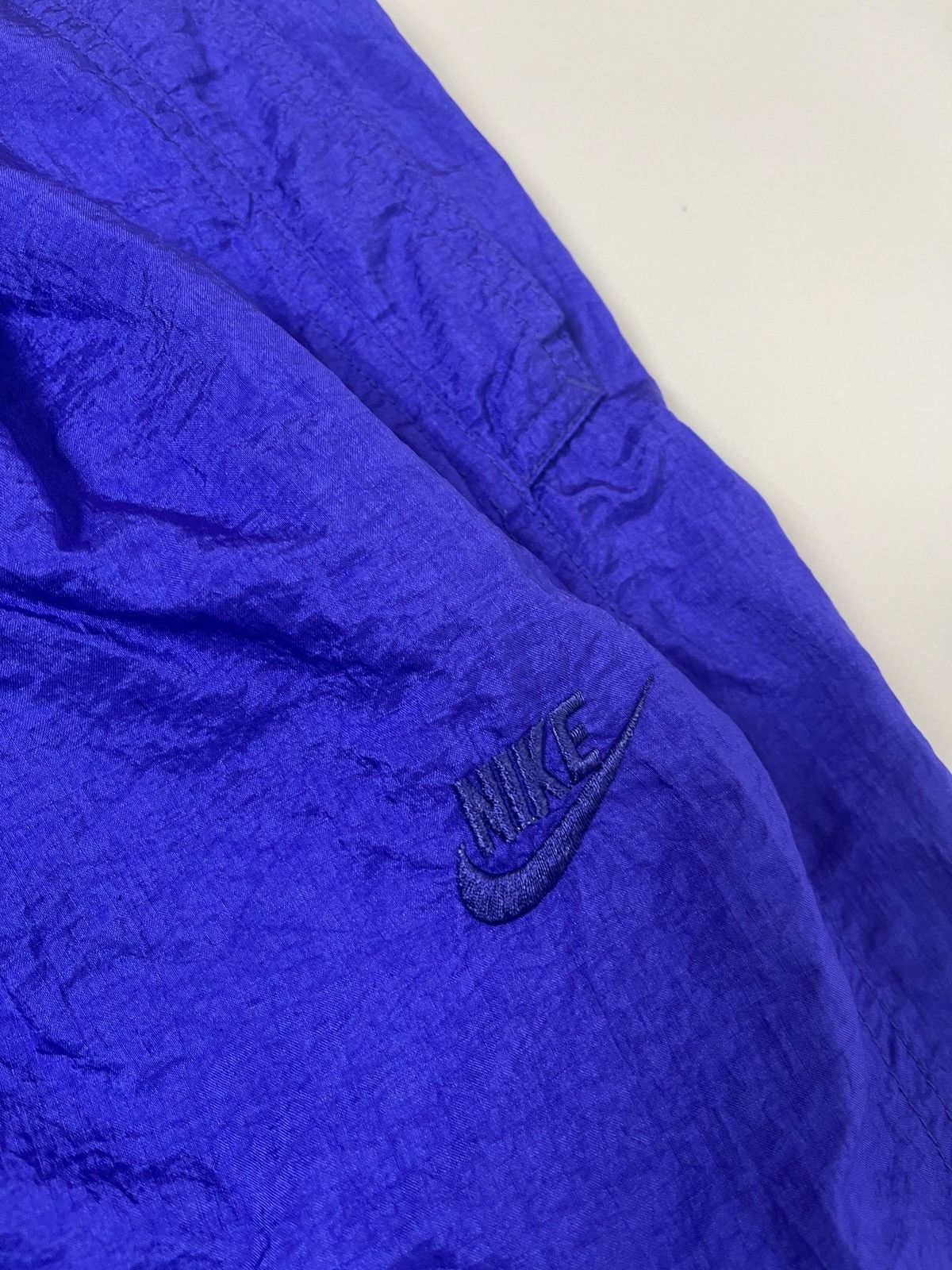 Nike Nike vintage 80s 90s nylon shimmer blue violet track pants Size US 34 / EU 50 - 10 Thumbnail
