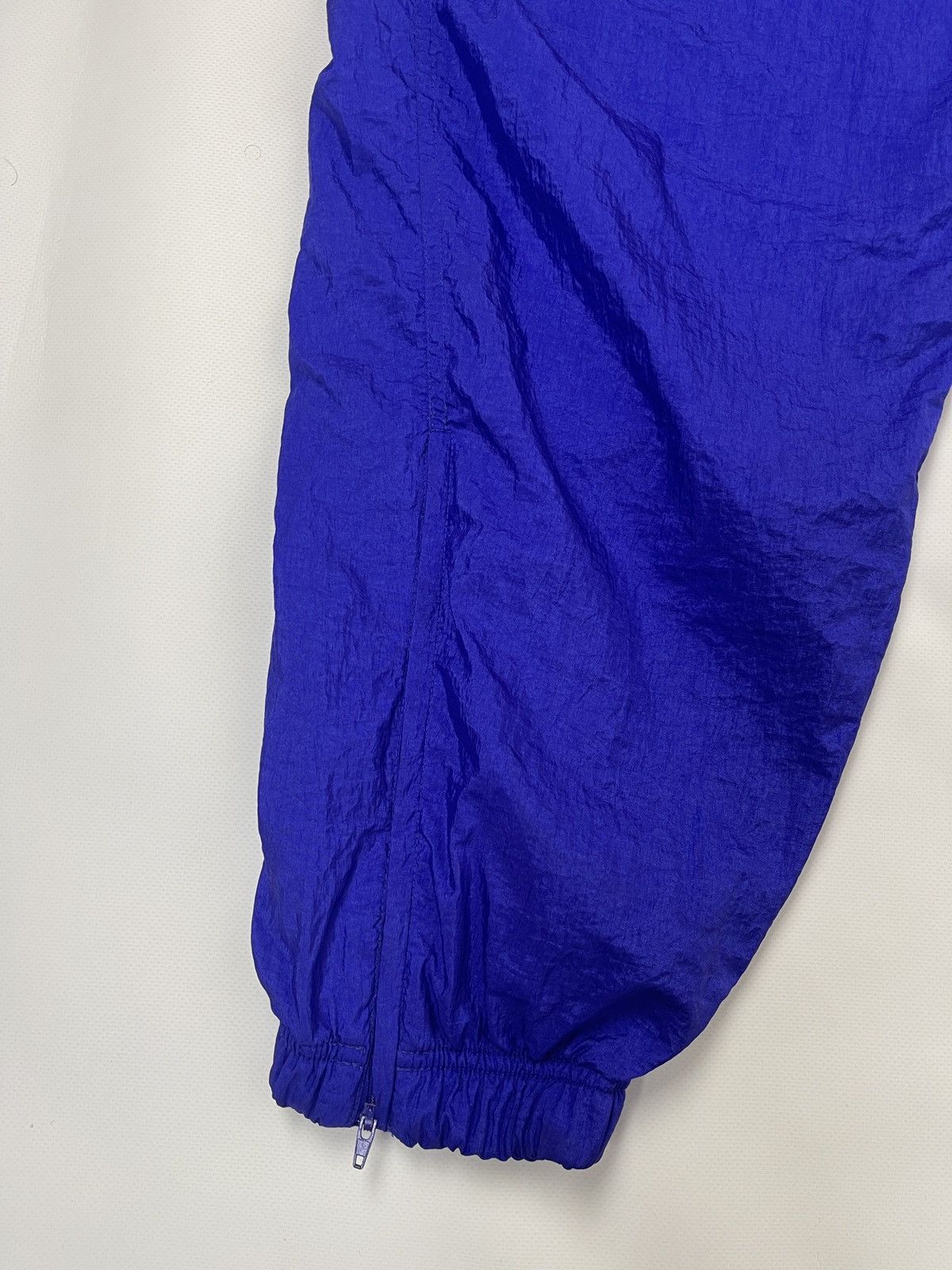 Nike Nike vintage 80s 90s nylon shimmer blue violet track pants Size US 34 / EU 50 - 5 Thumbnail
