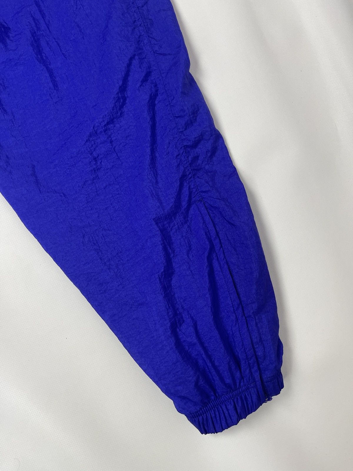 Nike Nike vintage 80s 90s nylon shimmer blue violet track pants Size US 34 / EU 50 - 6 Thumbnail