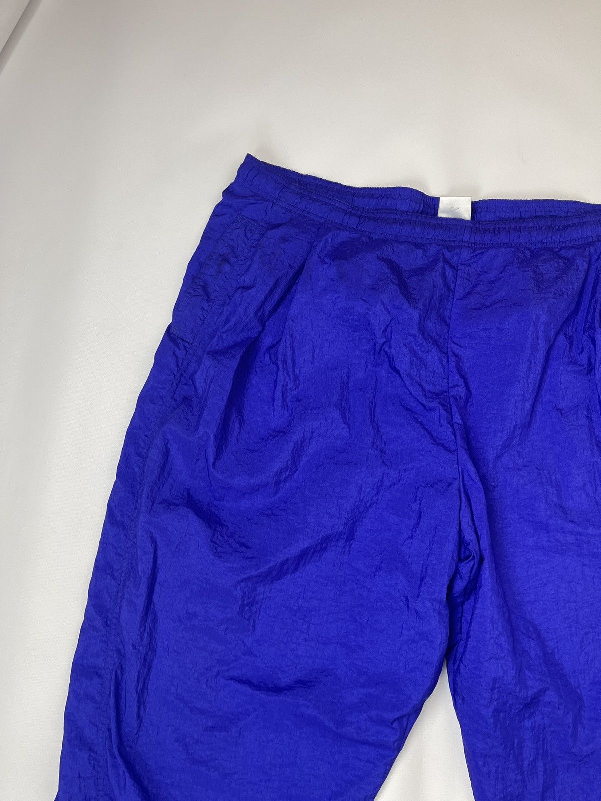 Nike Nike vintage 80s 90s nylon shimmer blue violet track pants Size US 34 / EU 50 - 8 Thumbnail