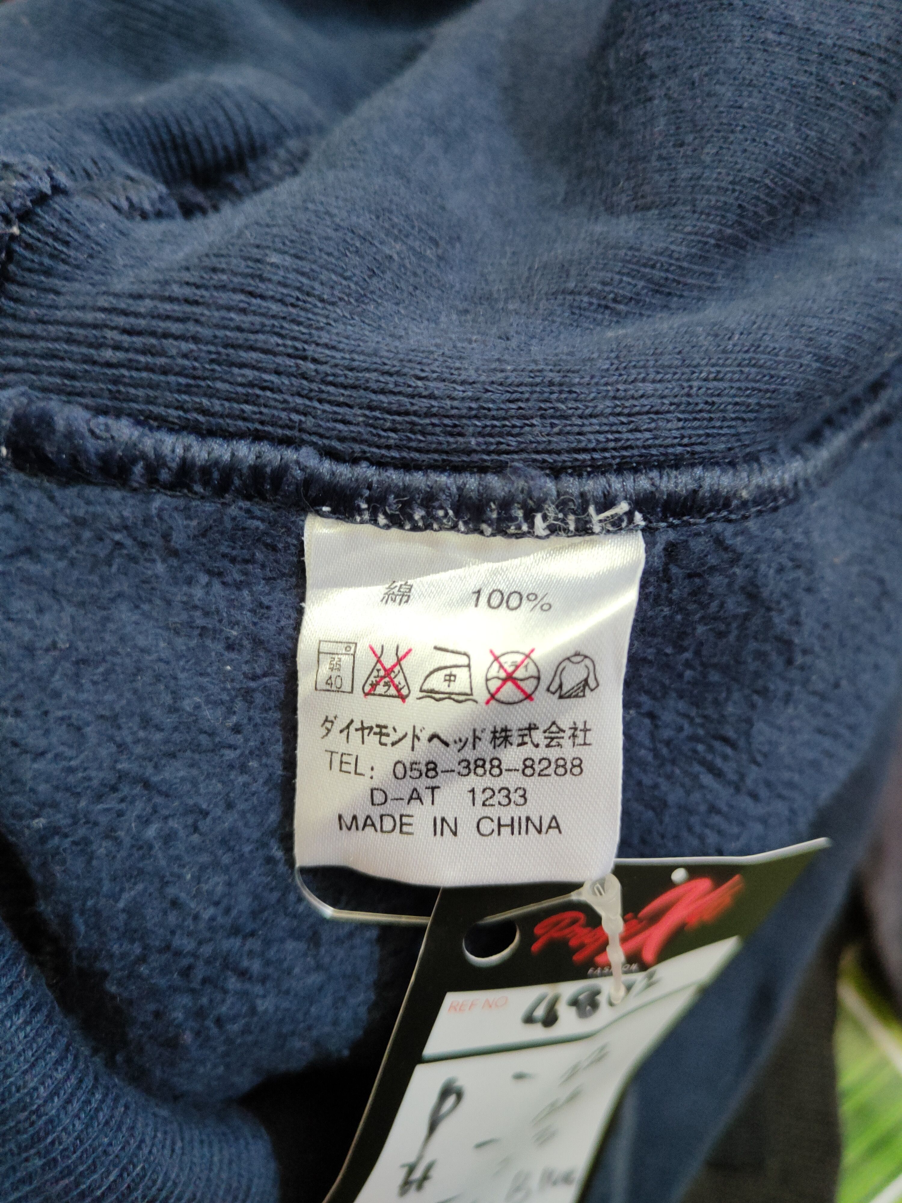 Diamond Head × Vintage Union Made 38 Made by Diamond Head Dark Blue Sweater #4802 Size US M / EU 48-50 / 2 - 11 Thumbnail