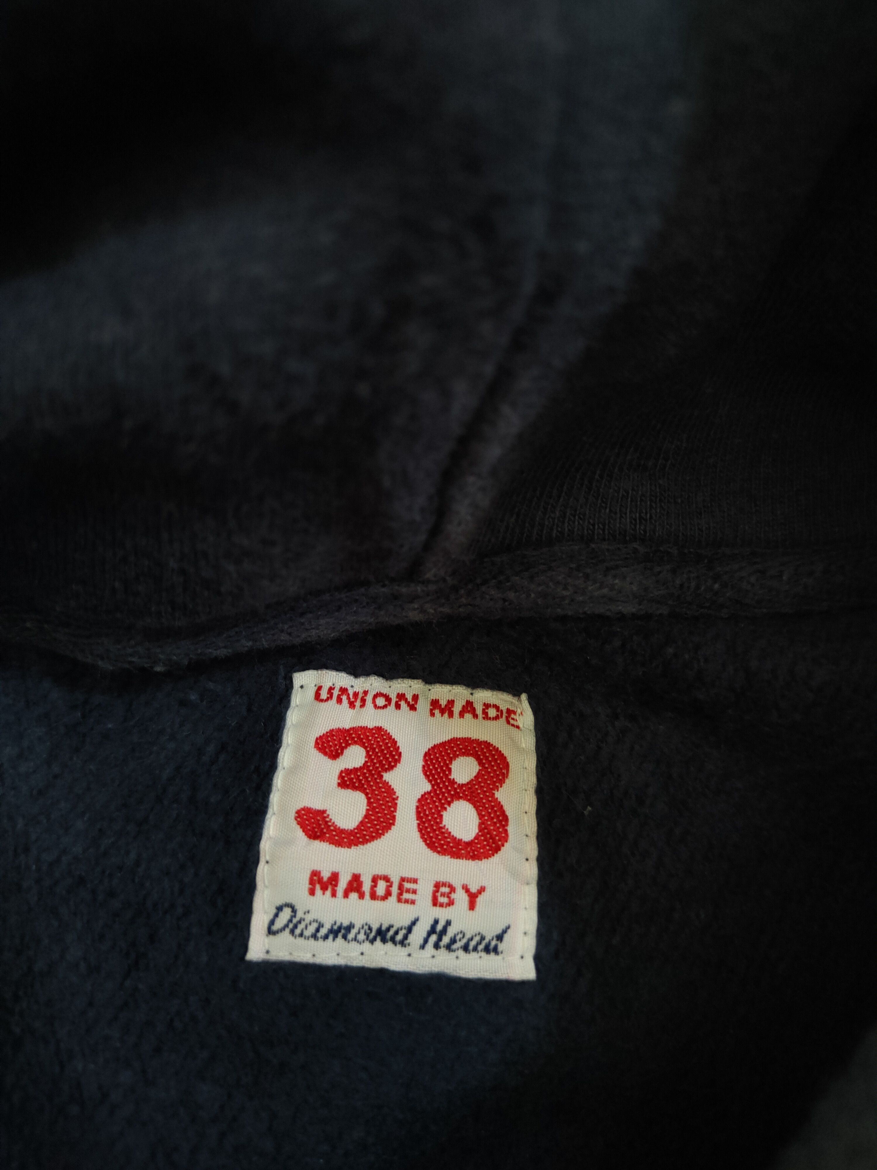 Diamond Head × Vintage Union Made 38 Made by Diamond Head Dark Blue Sweater #4802 Size US M / EU 48-50 / 2 - 13 Thumbnail