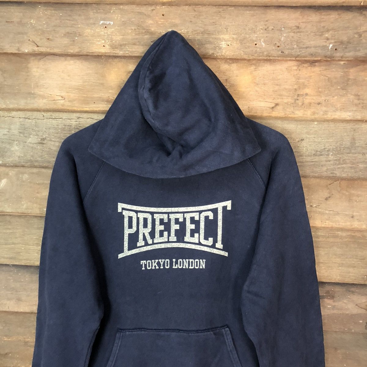 Japanese Brand Uniqlo Prefect Tokyo London Dark blue Hoodie #4797 Size US L / EU 52-54 / 3 - 2 Thumbnail