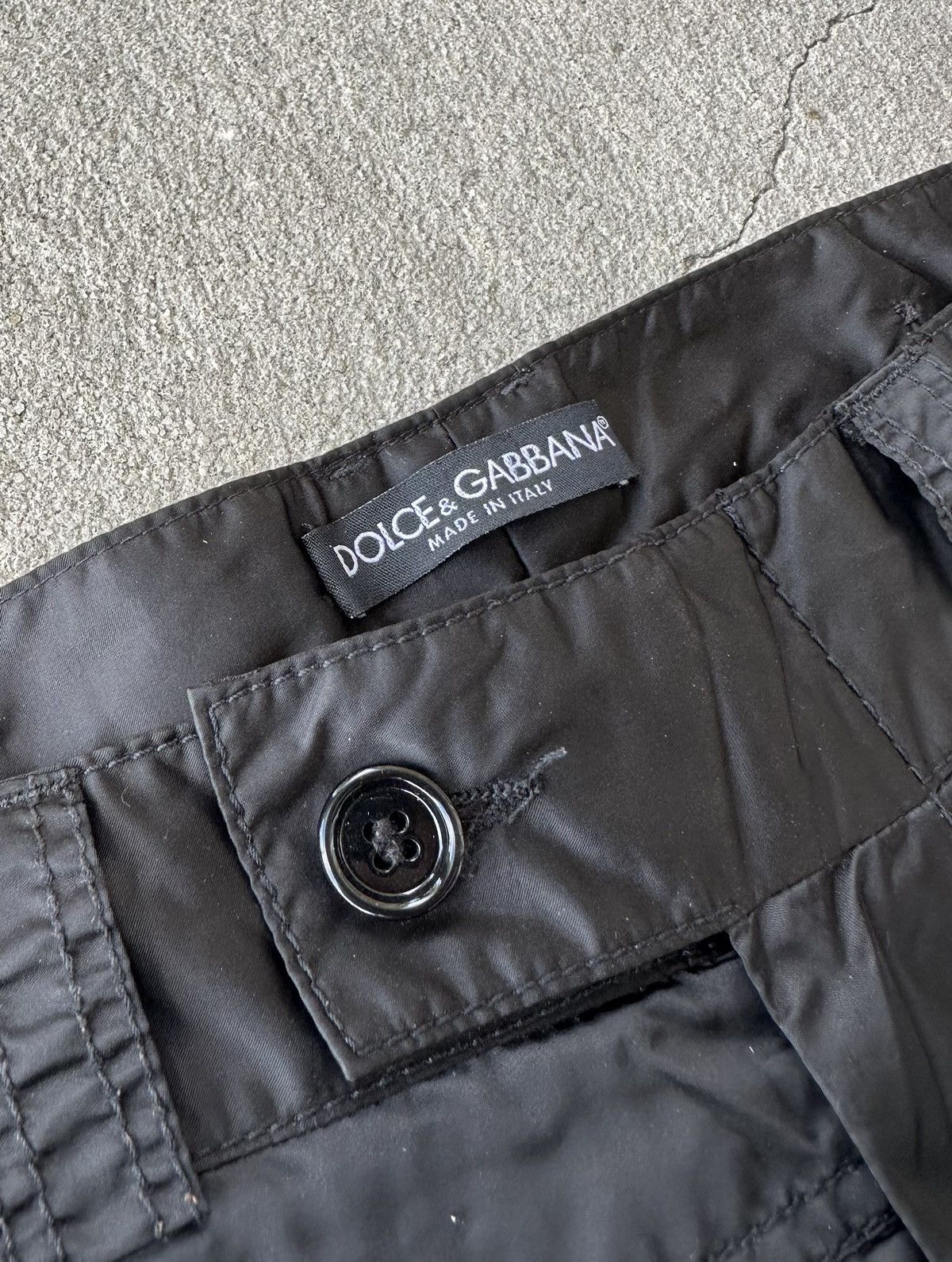 Dolce & Gabbana Dolce & Gabbana FW 2003/2004 Parachute Bondage Pants Size US 29 - 4 Thumbnail