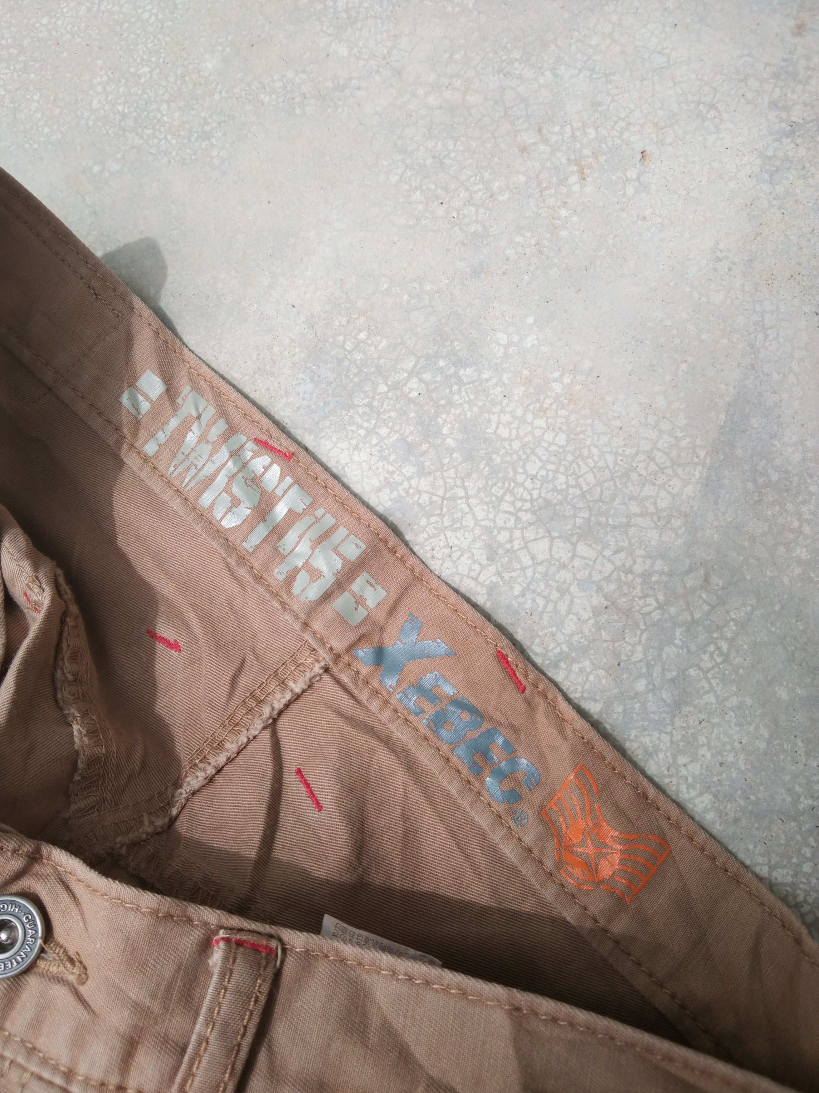 Japanese Brand Vintage Twist45 Paint Splatter Cargo Pants 32x31 Size US 32 / EU 48 - 10 Thumbnail