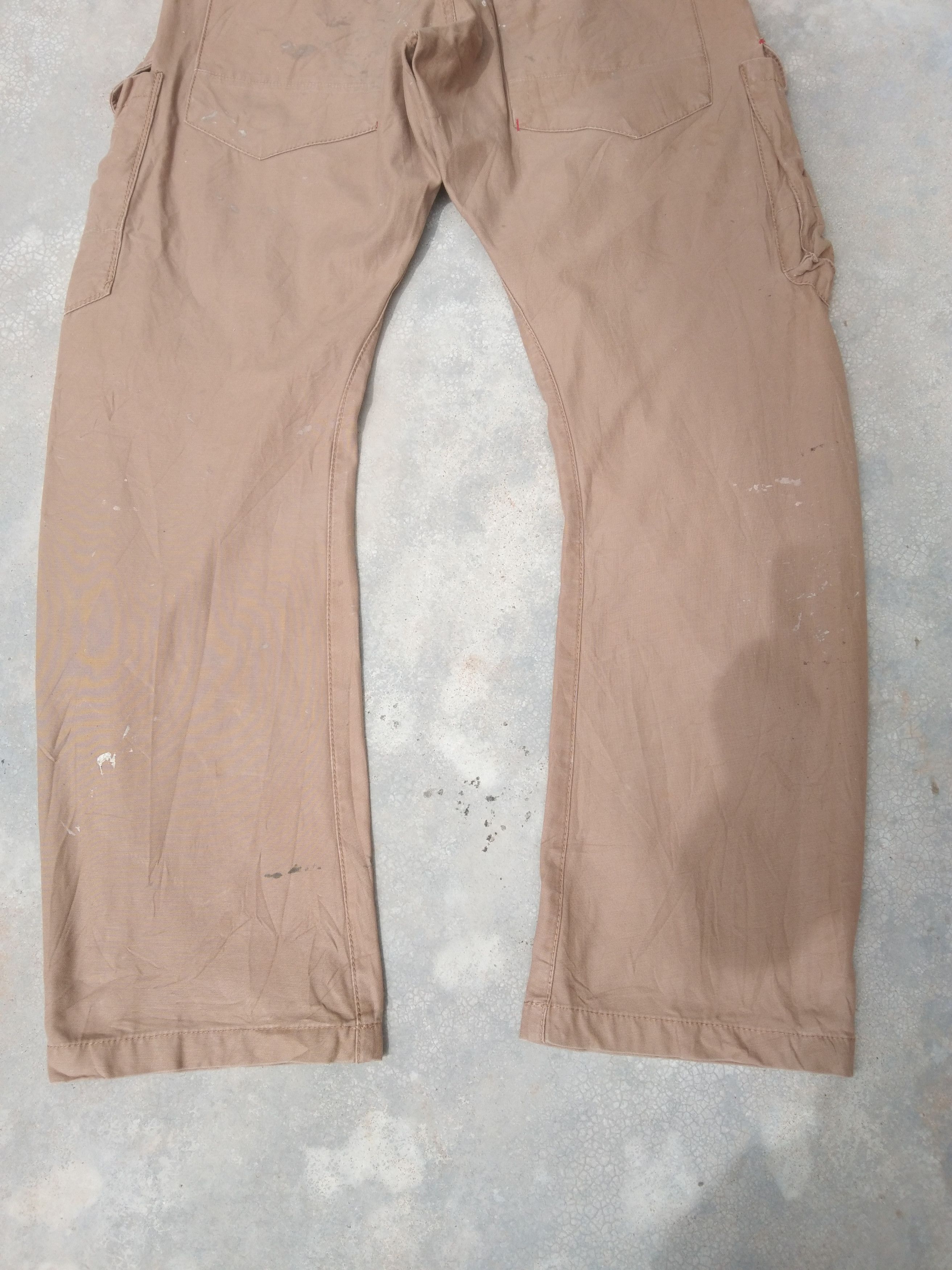 Japanese Brand Vintage Twist45 Paint Splatter Cargo Pants 32x31 Size US 32 / EU 48 - 3 Thumbnail