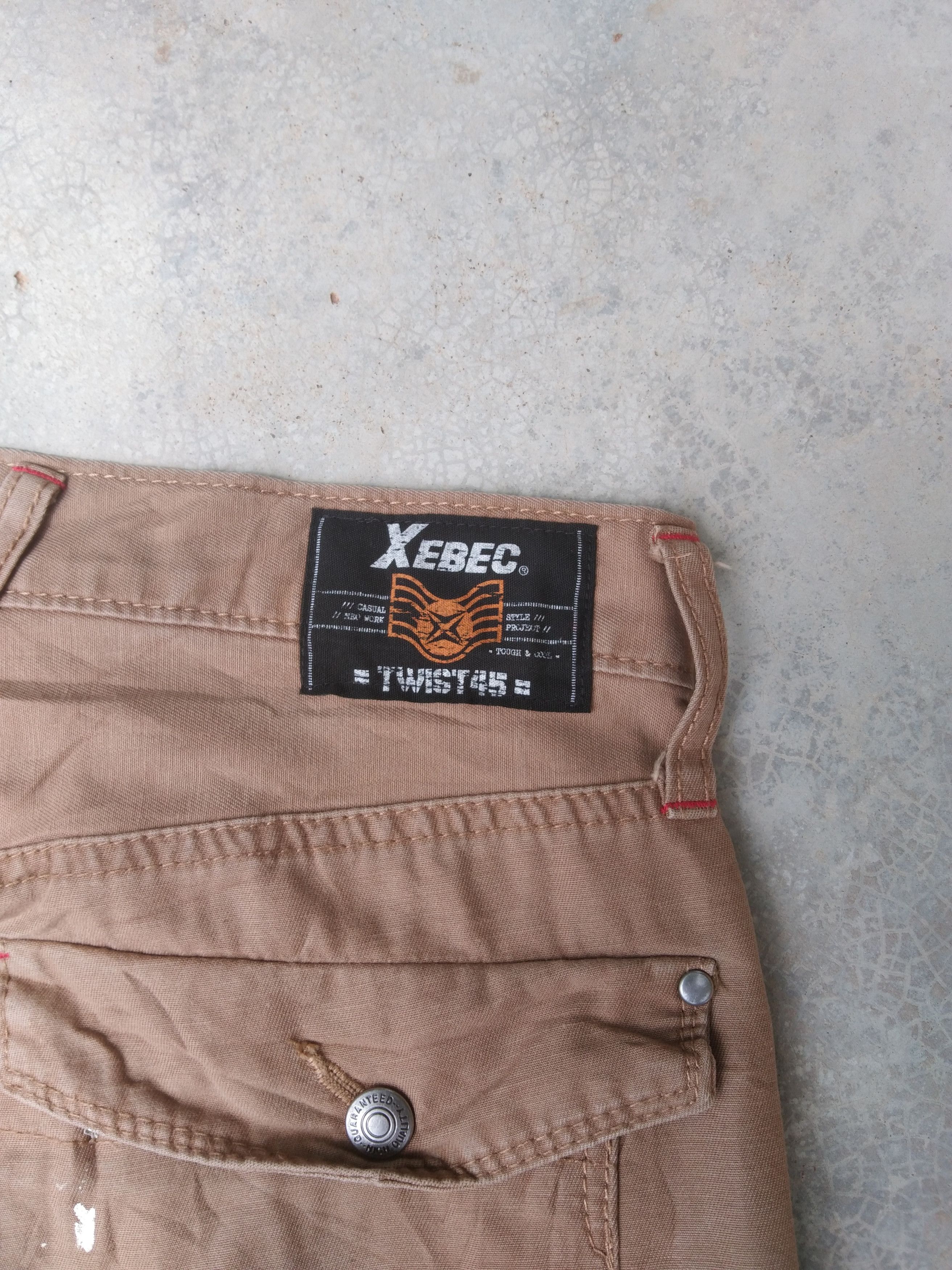 Japanese Brand Vintage Twist45 Paint Splatter Cargo Pants 32x31 Size US 32 / EU 48 - 5 Thumbnail