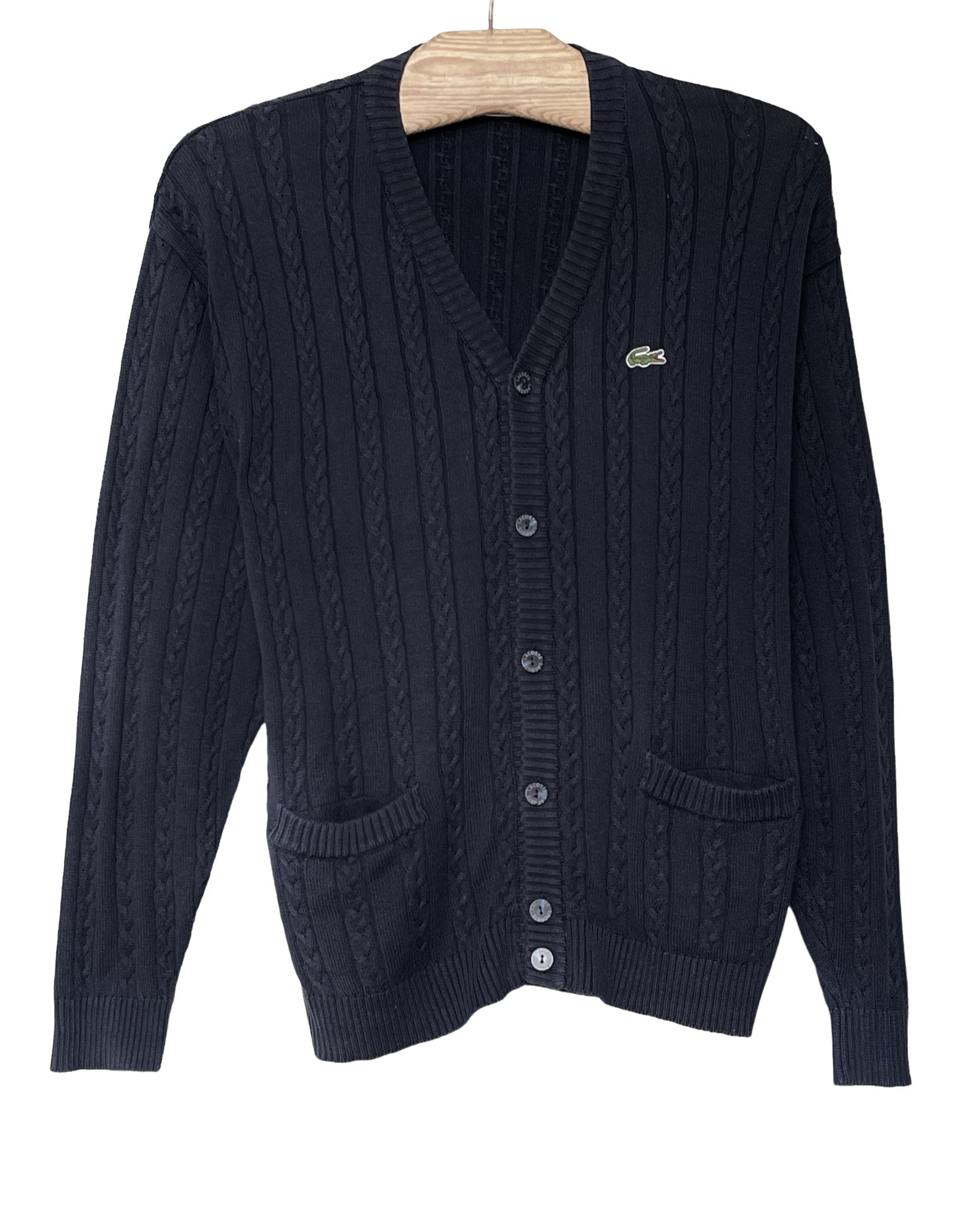 Lacoste 🔥vintage 90’s Cardigan cable lacoste size xl Size US XL / EU 56 / 4 - 1 Thumbnail