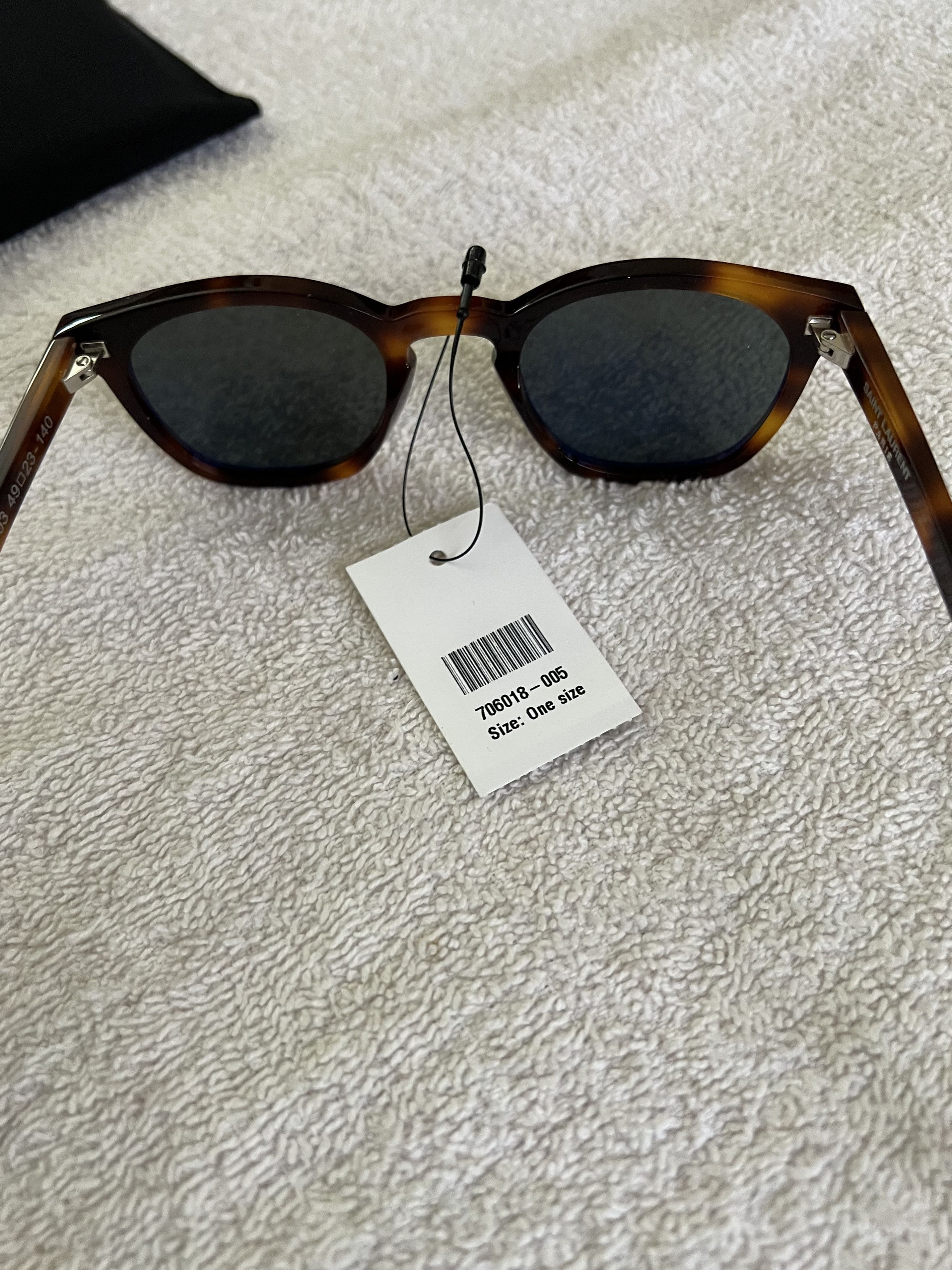 Saint Laurent Paris Surf Havana SL 28 003 49 23-140 kering Tortoiseshell Size ONE SIZE - 5 Thumbnail