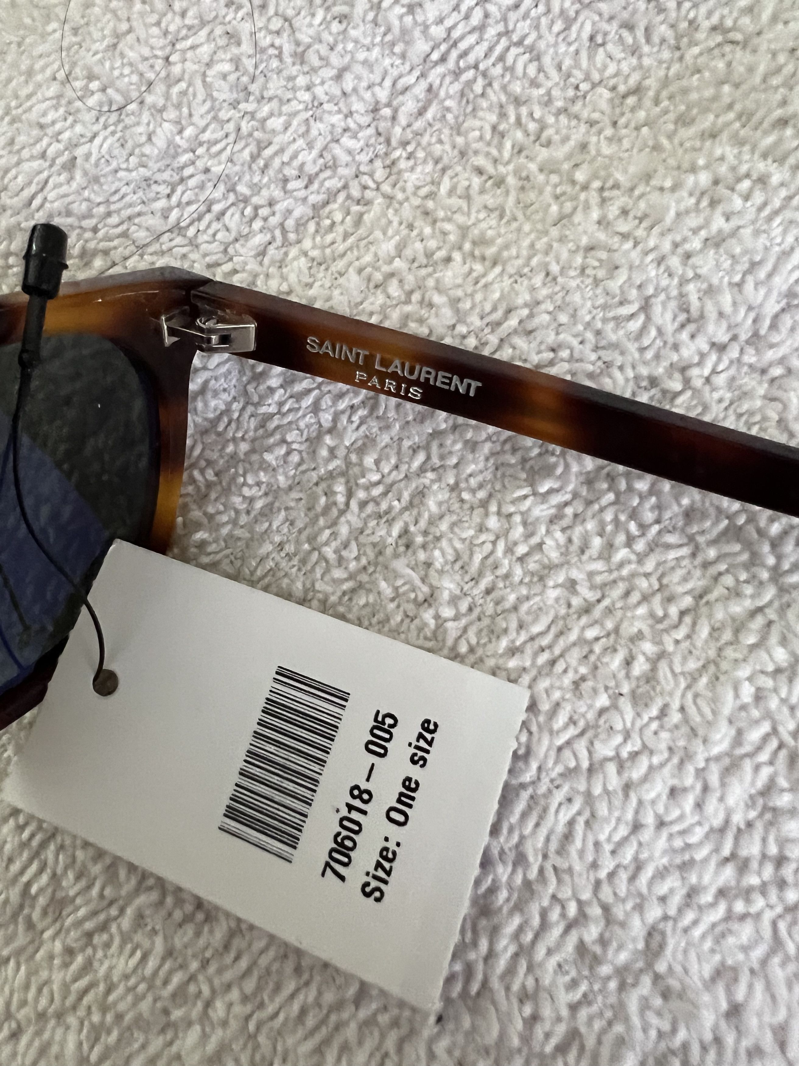 Saint Laurent Paris Surf Havana SL 28 003 49 23-140 kering Tortoiseshell Size ONE SIZE - 4 Thumbnail