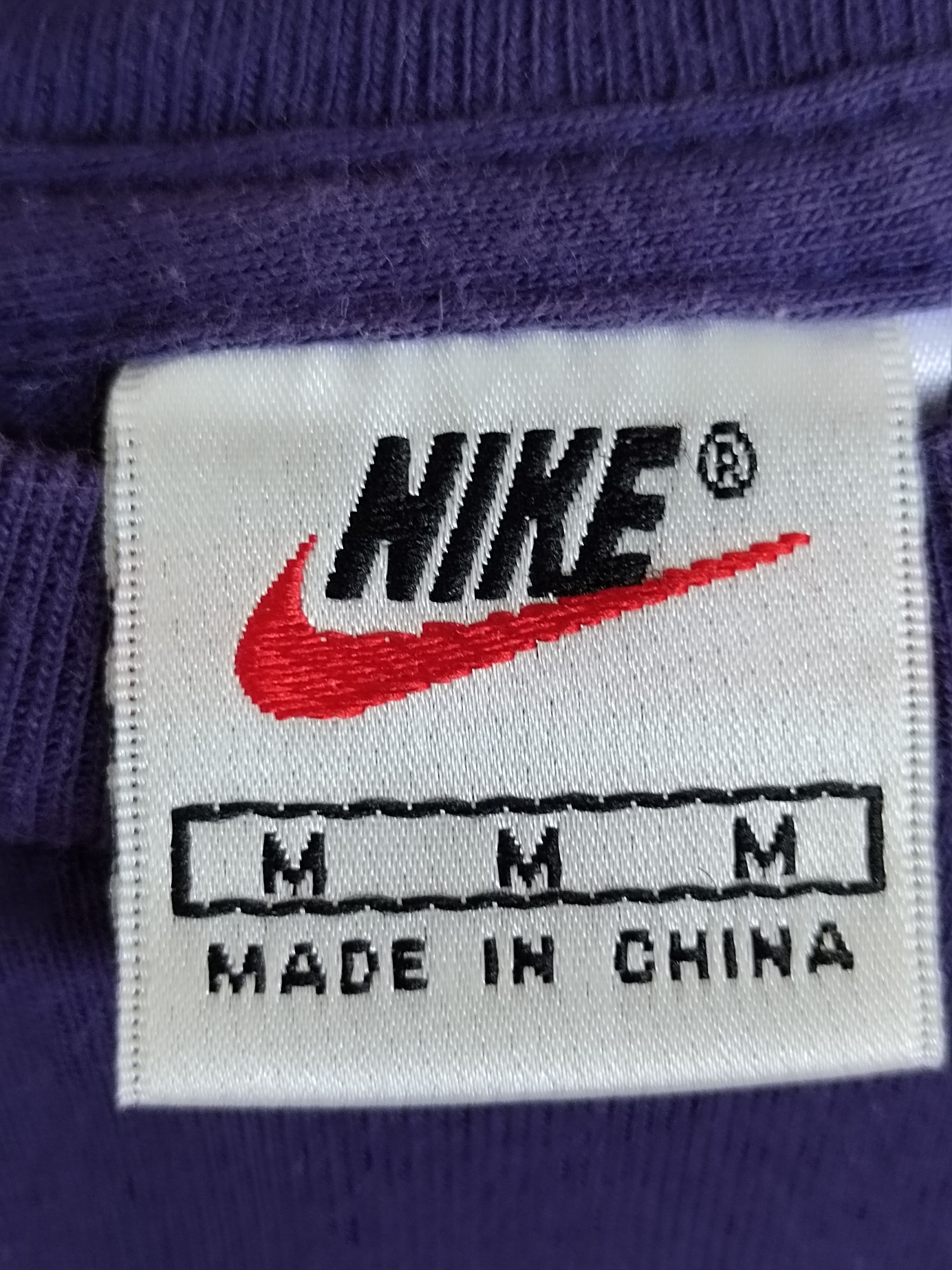 Nike Vintage 90s NIKE Just Do It Big Logo T-Shirt Women Size M / US 6-8 / IT 42-44 - 9 Thumbnail