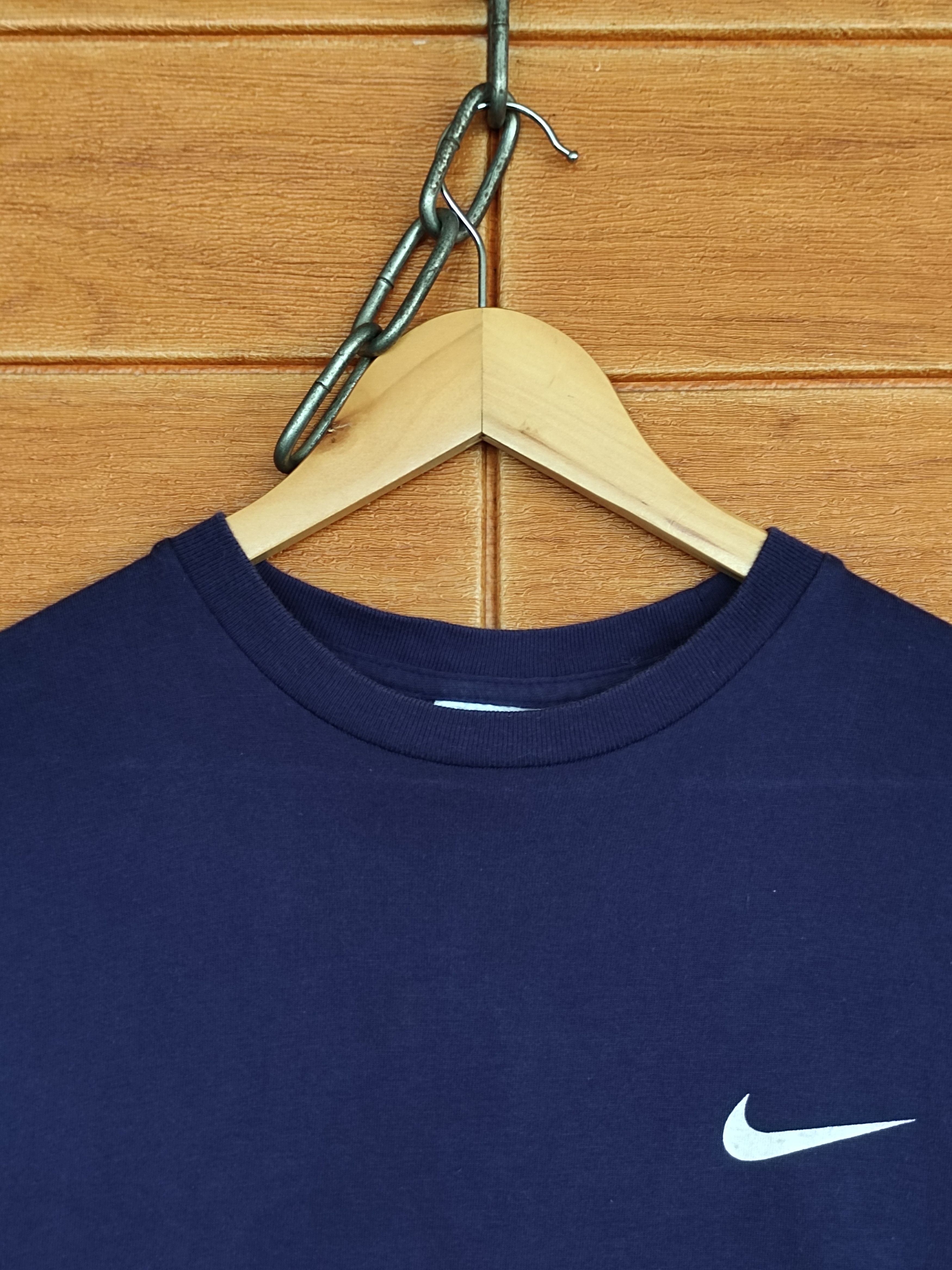 Nike Vintage 90s NIKE Just Do It Big Logo T-Shirt Women Size M / US 6-8 / IT 42-44 - 4 Thumbnail