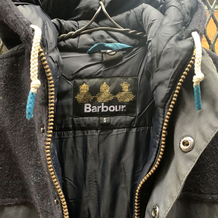 Barbour Barbour Homespun Tweeds Navy Durham Wax Jacket | Grailed