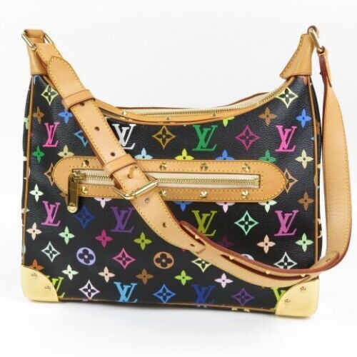 Louis Vuitton Monogram Multicolor Boulogne Shoulder Bag Women Exellent